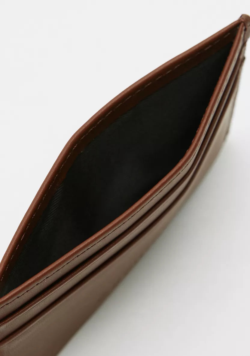Duchini Brown Genuine Leather Card Holder