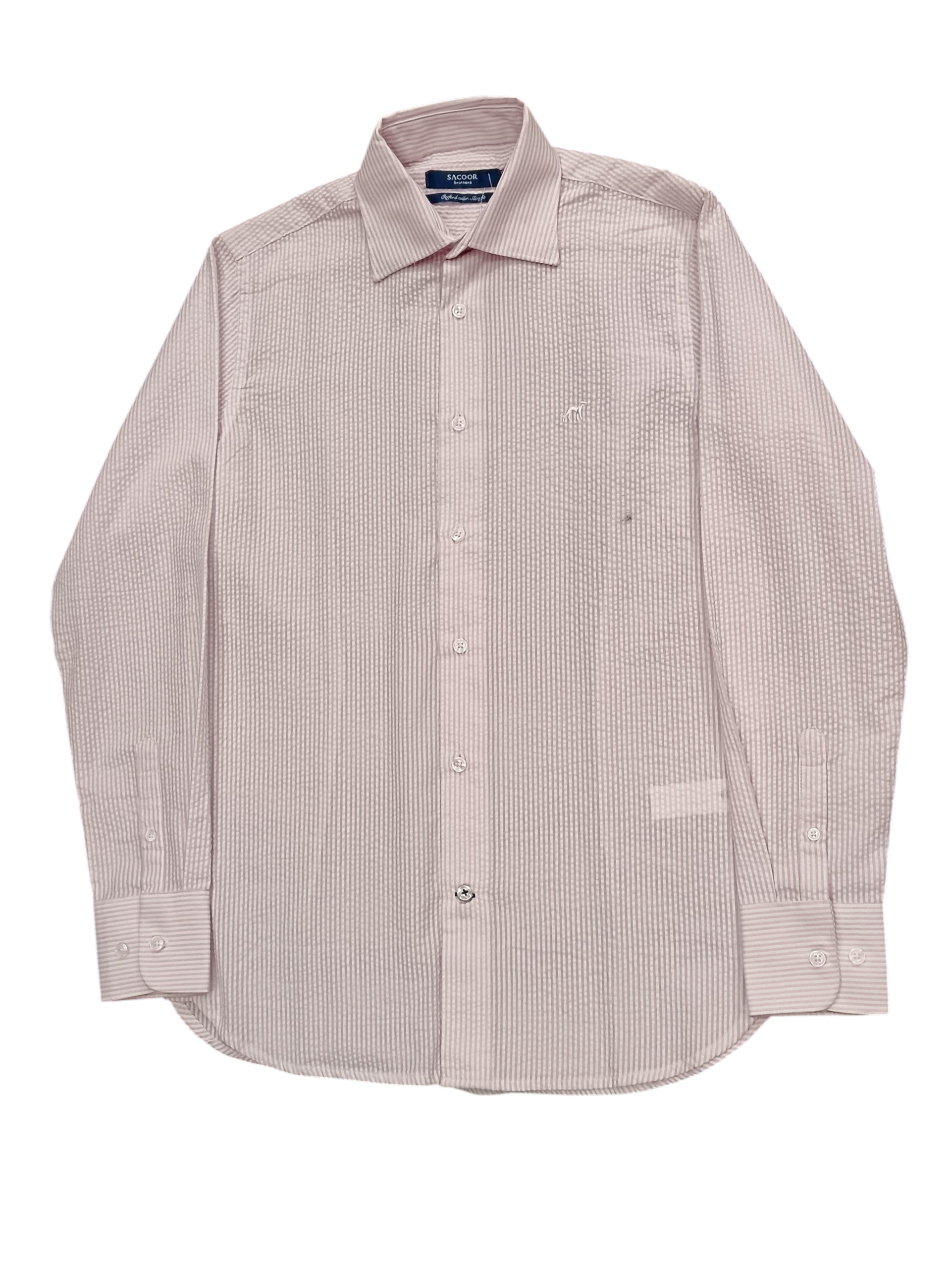 SACOOR BROTHERS Men's shirt long sleeve color pure