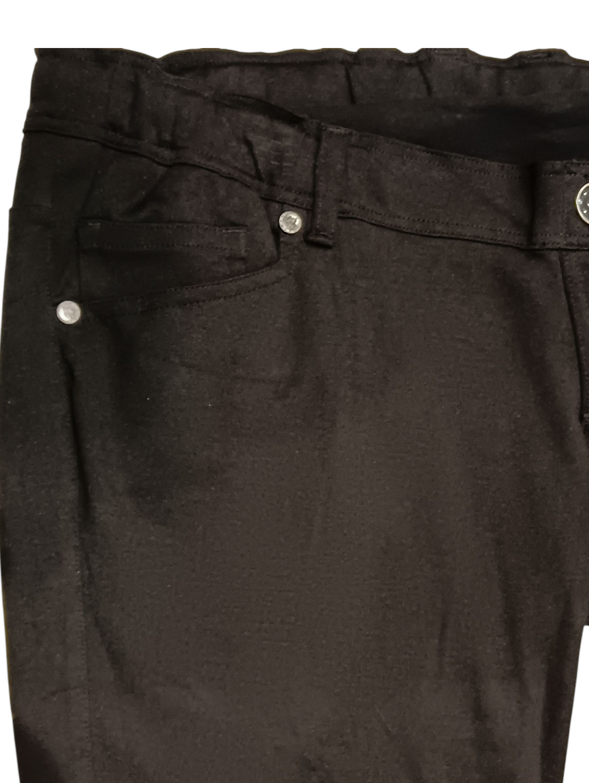 Black Stand Trousers