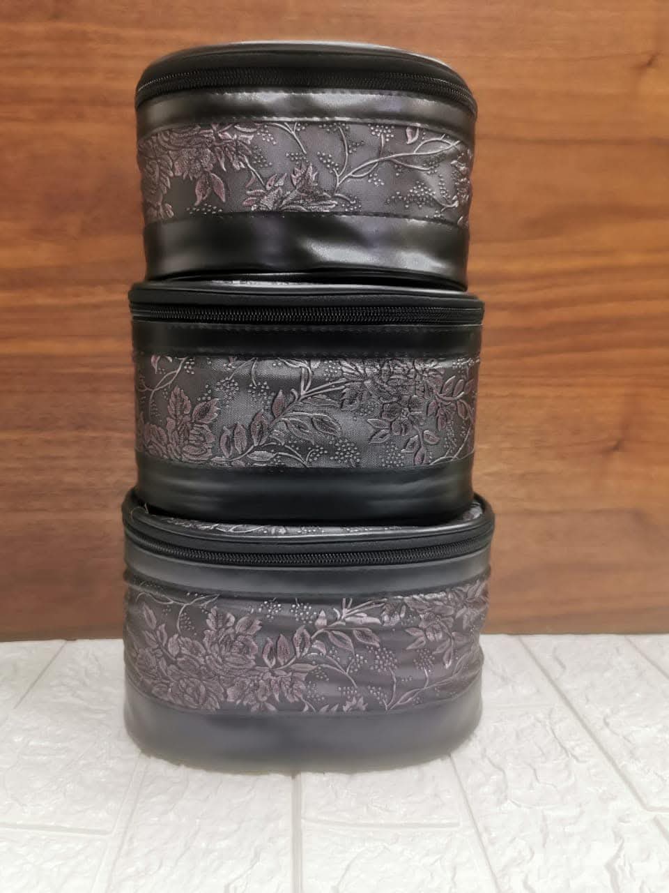 Makeup bag 3 Set / purple