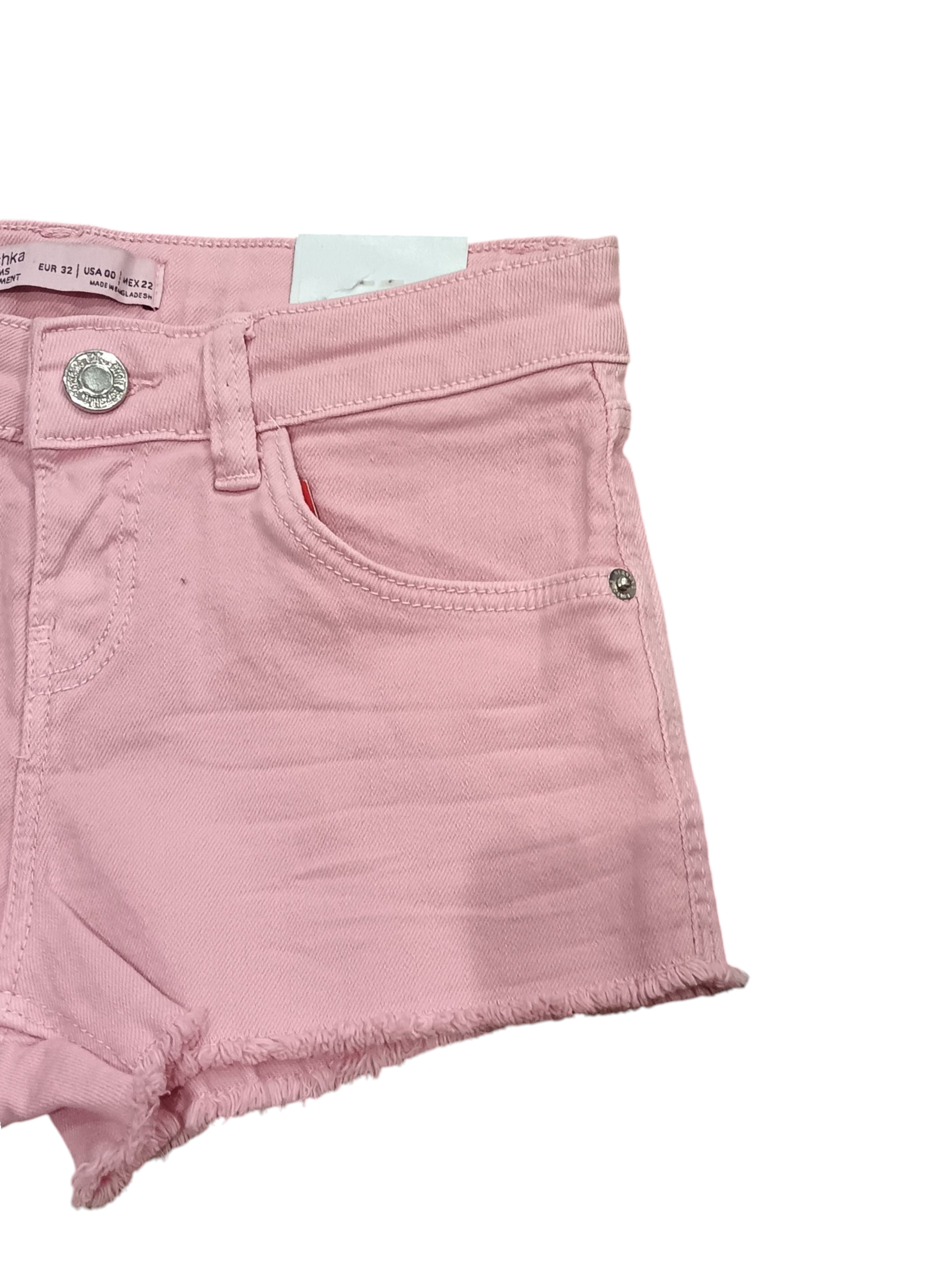 Bershka BOTTOMS DEPARTMENT Women's Jeans Shorts Pure Color