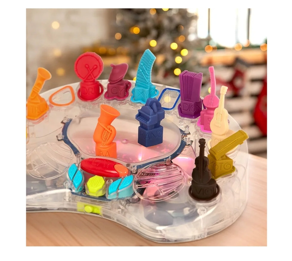 Symphony Musical Toy Orchestra for Kids 3+ Years– 13 Musical Instruments for Classical Music for Babies and Toddlers – Interactive Kids Music Toys with Lights and 15 Songs