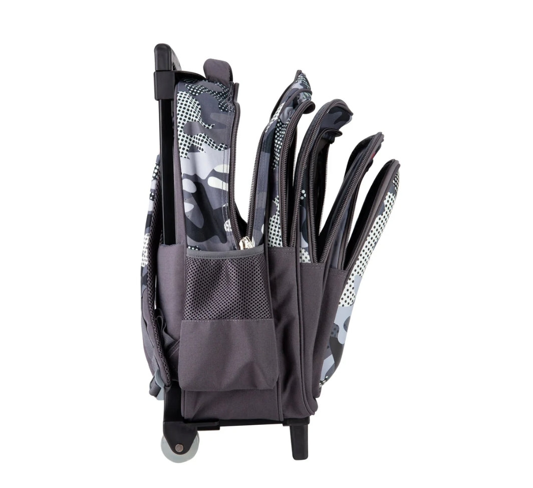 Wheeled School Bags Set of 3-Road Racing Ja