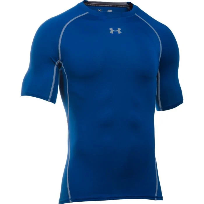 Compression T-shirt HG Armour SS Blue - Under Armour