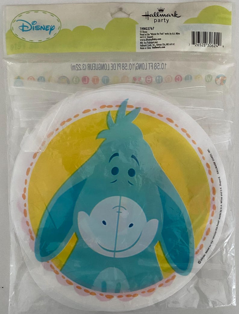 Disney Pooh Little Hunny Birthday Banner