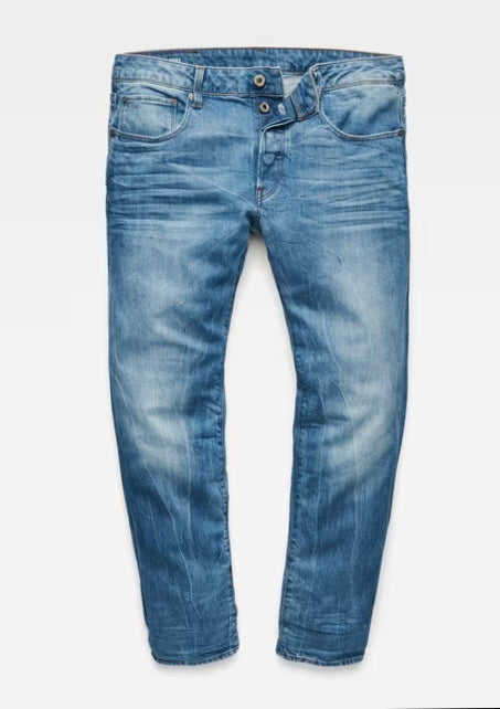 G-STAR RAW Mens 3301 Straight Jeans Trousers