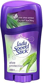 Lady Speed Stick Aloe Sensitive, Antiperspirant Deodorant, 45G