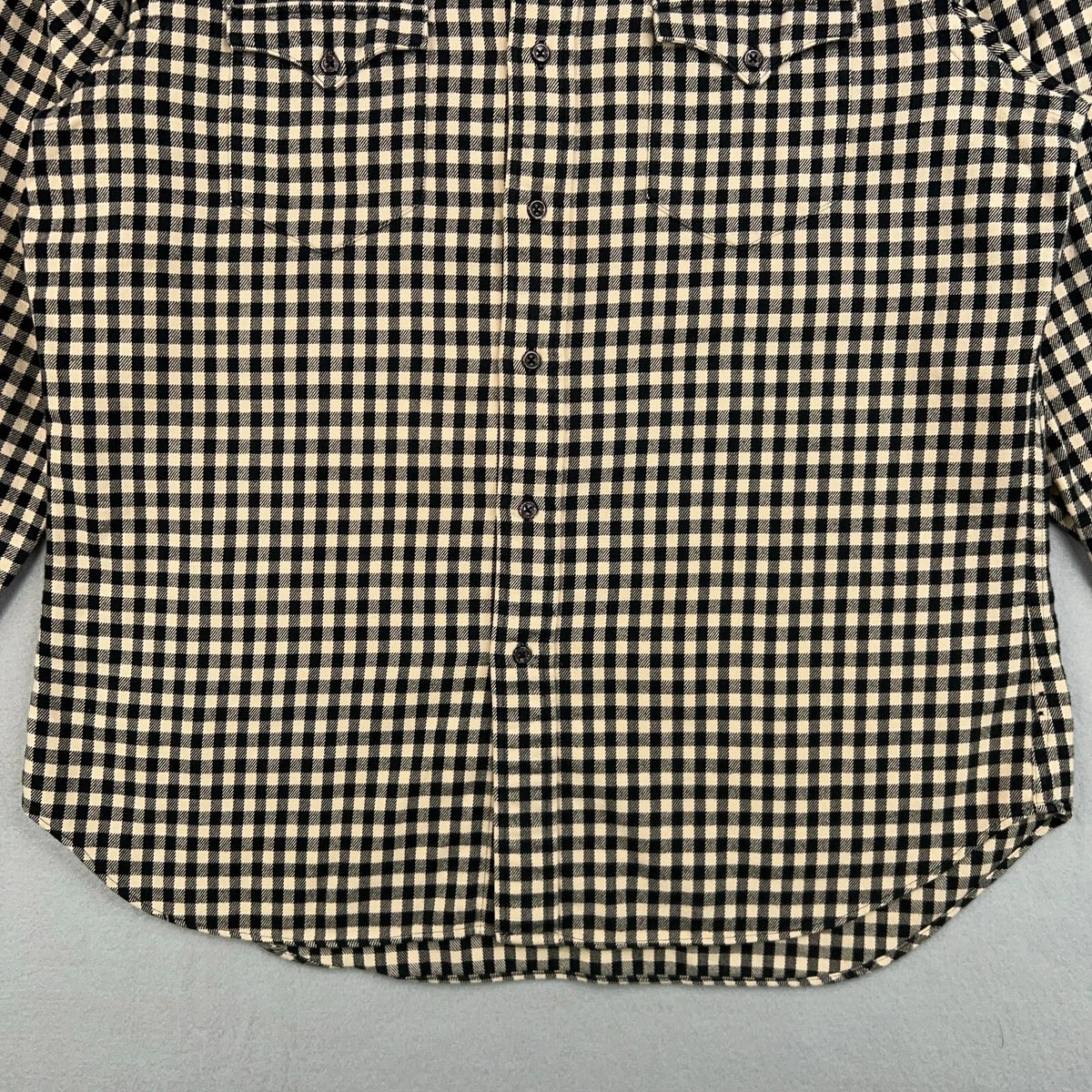 Polo by Ralph Lauren G. I. Shirt Mens (LT) Check Pockets Long no Sleeve Cotton