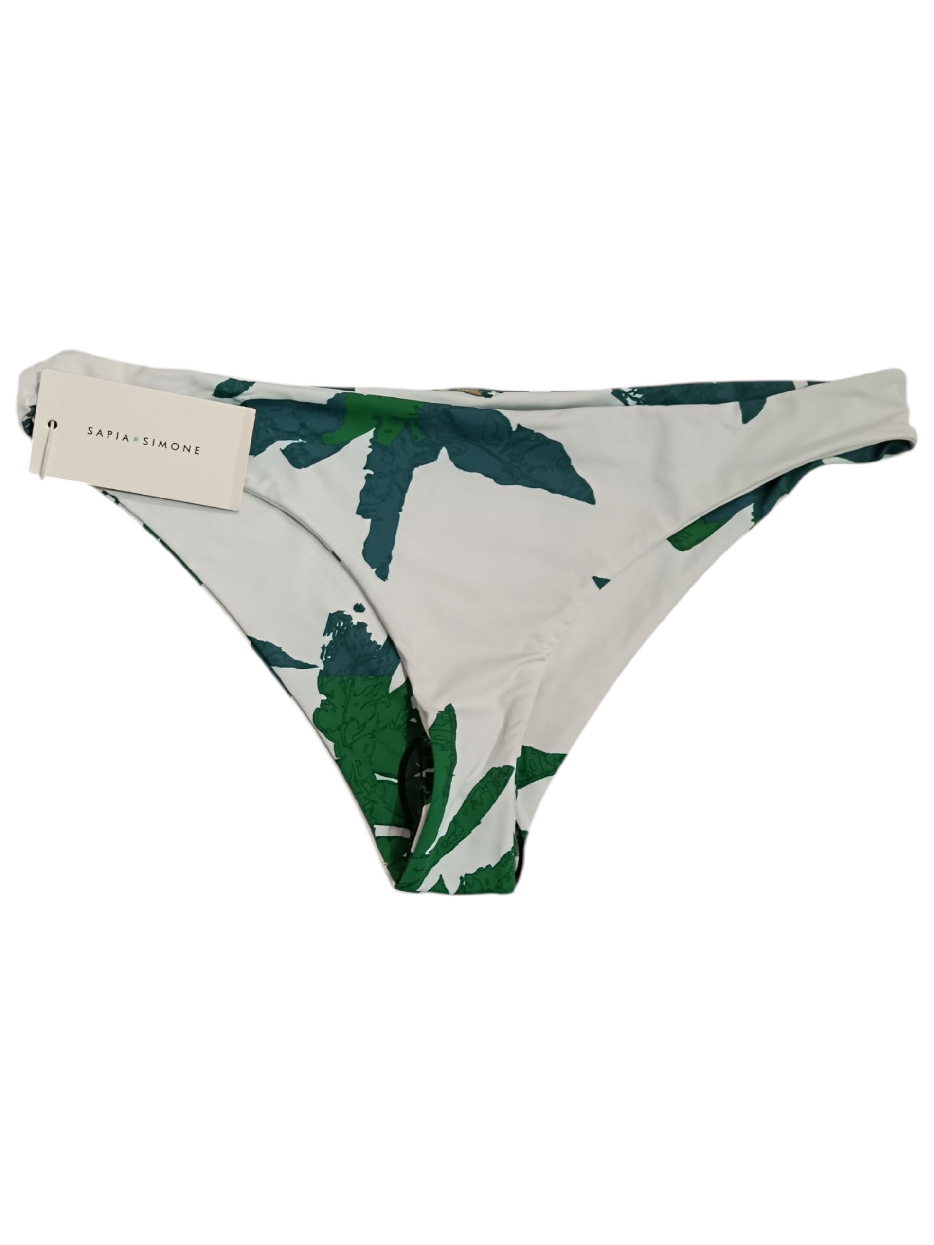 SAPIA SIMONE Women's swimwear green and white