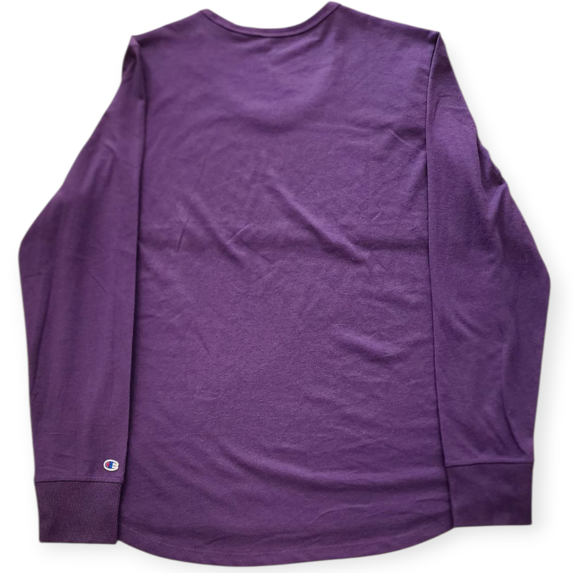 CHAMPION WOMEN'S FULL SLEEVE PURPLE SWEATER