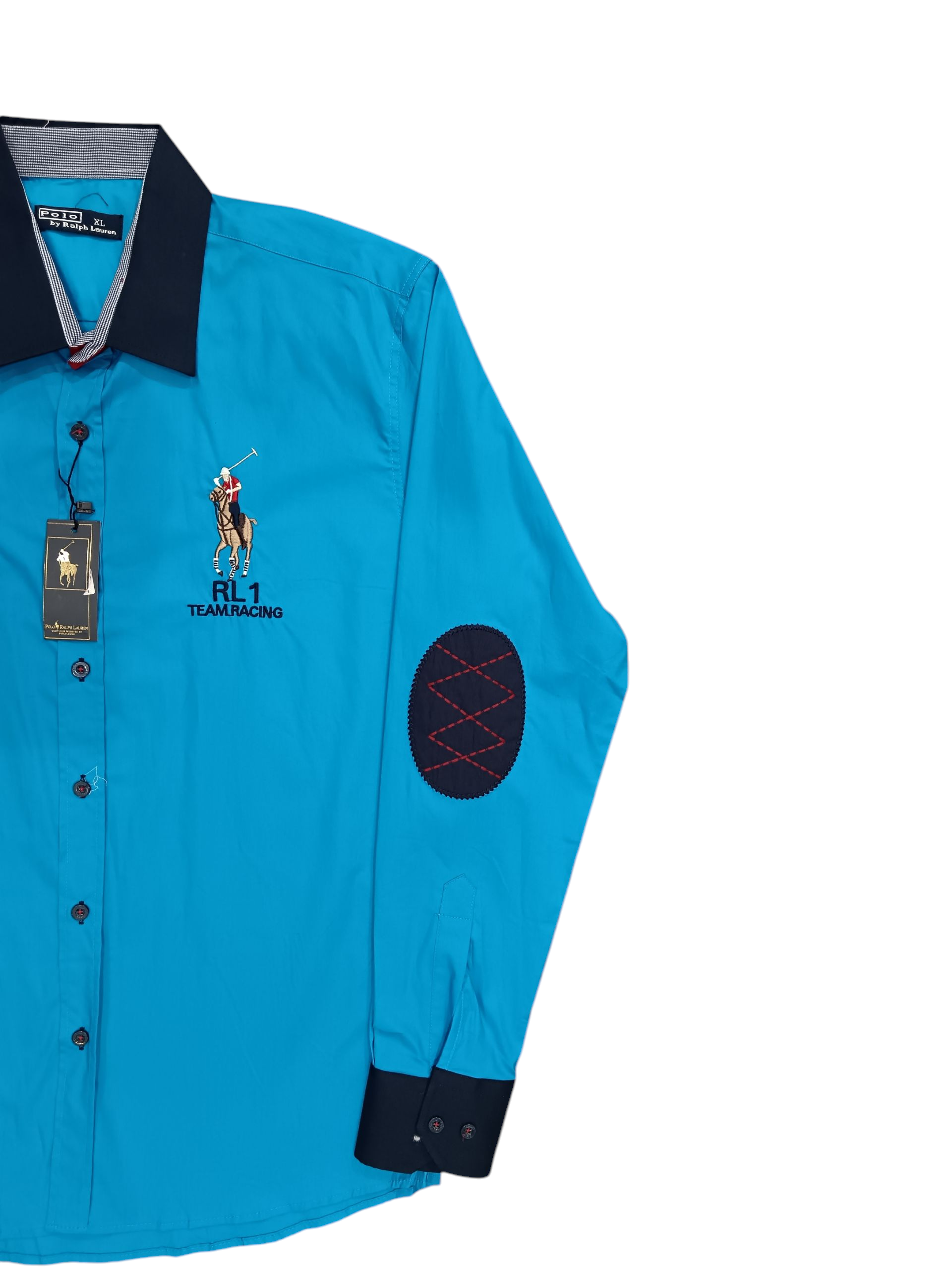 Polo by Ralph Lauren Men's shirt long sleeve blue