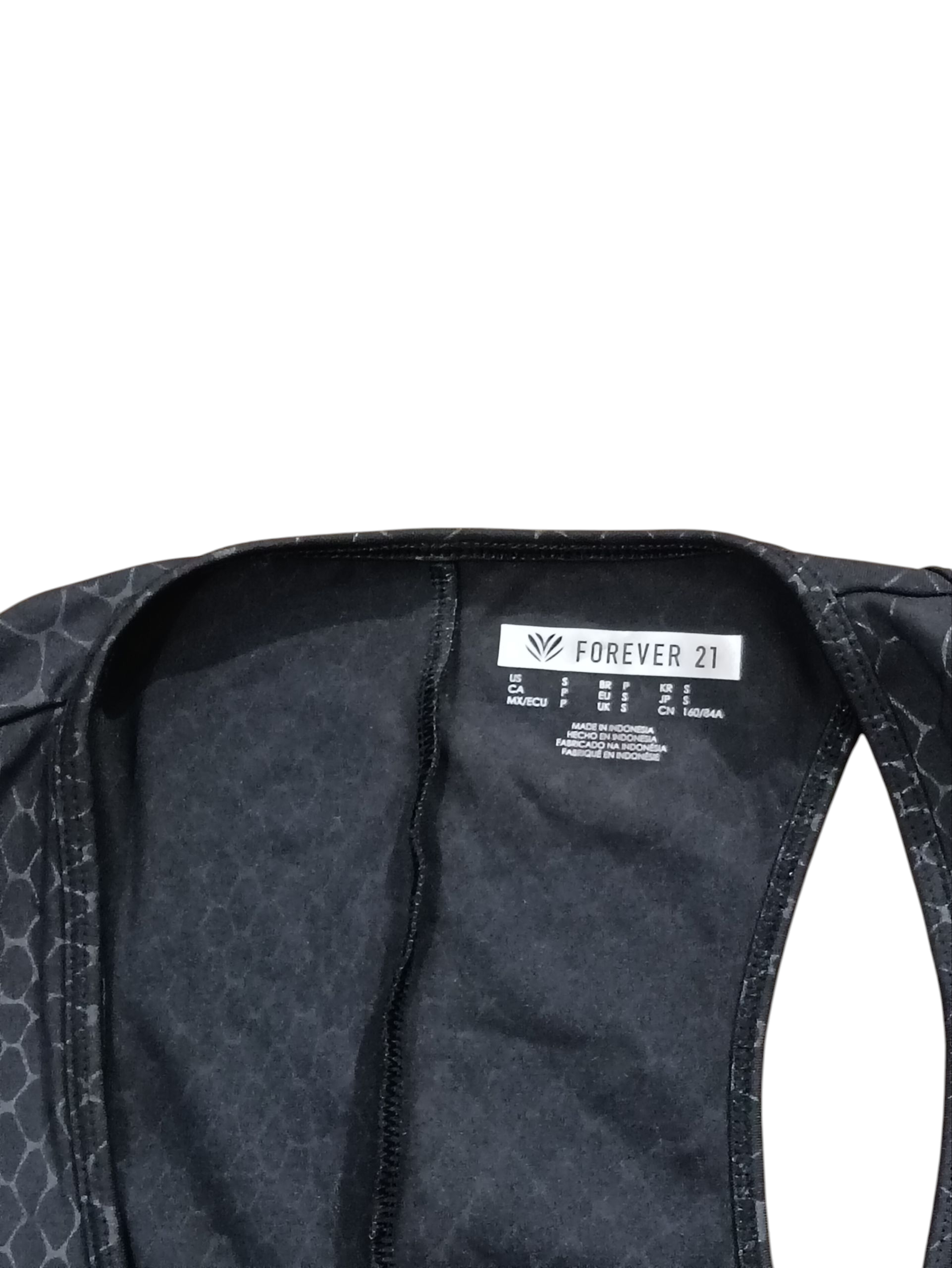 FOREVER21 Women's Bra Black