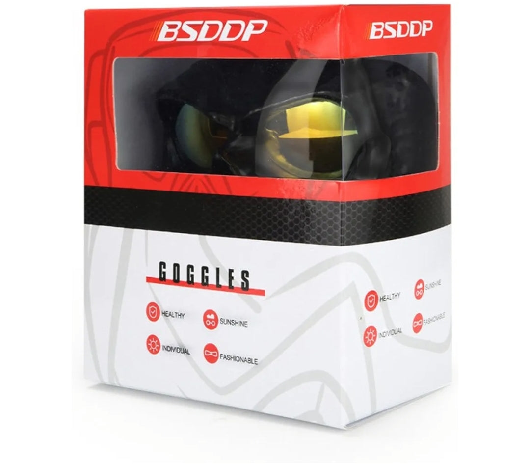 Gezichtsmasker Met Bril Motorfiets Stofmaskers Helm Moto Casco Fietsen Gezicht Schild Hd Fietsbril Uv400 Voor Man Womem