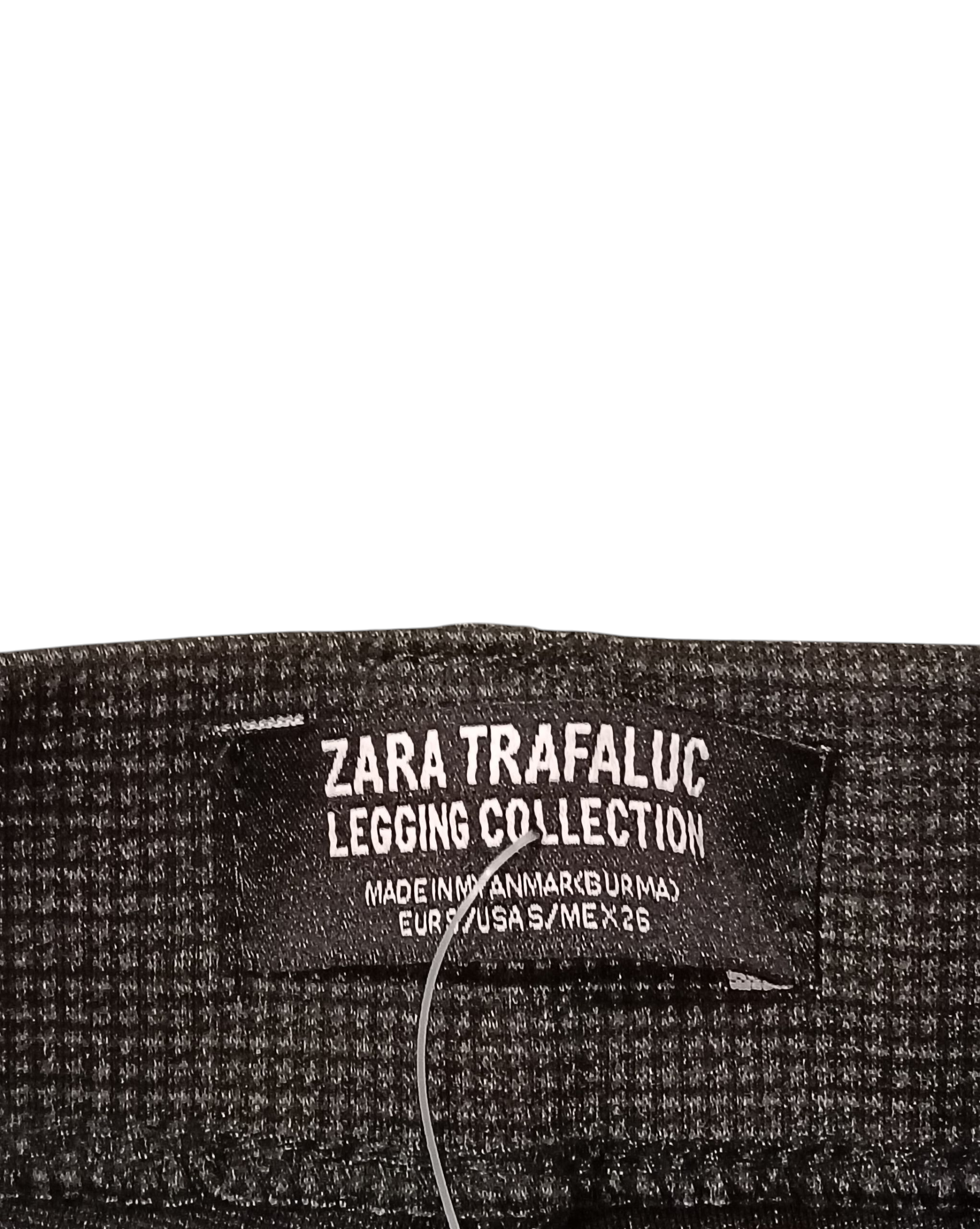 ZARA TRAFALUC LEGGING COLLECTION Women's pants black