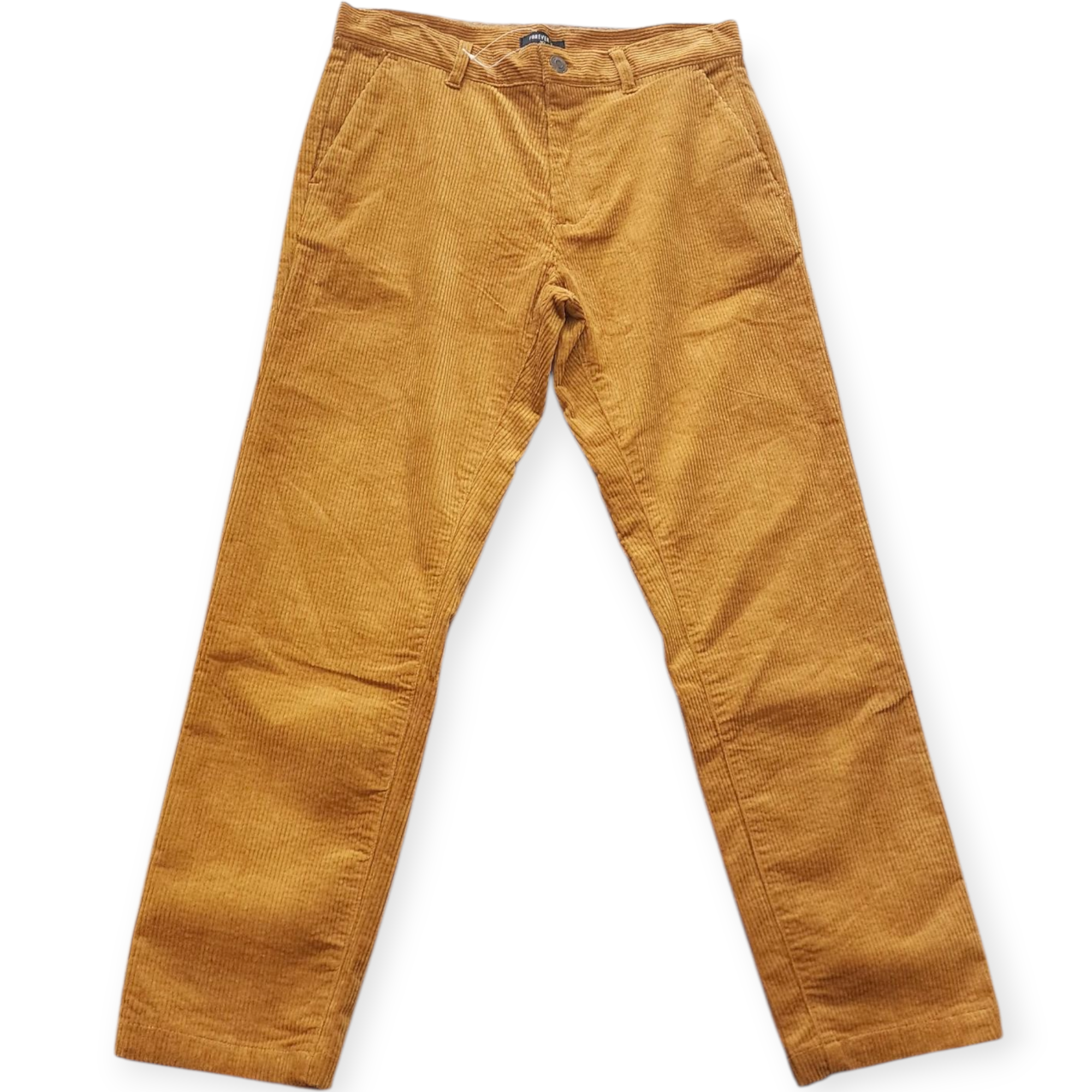 FOREVER 21 Mens Brown Corduroy Pants - Main Image
