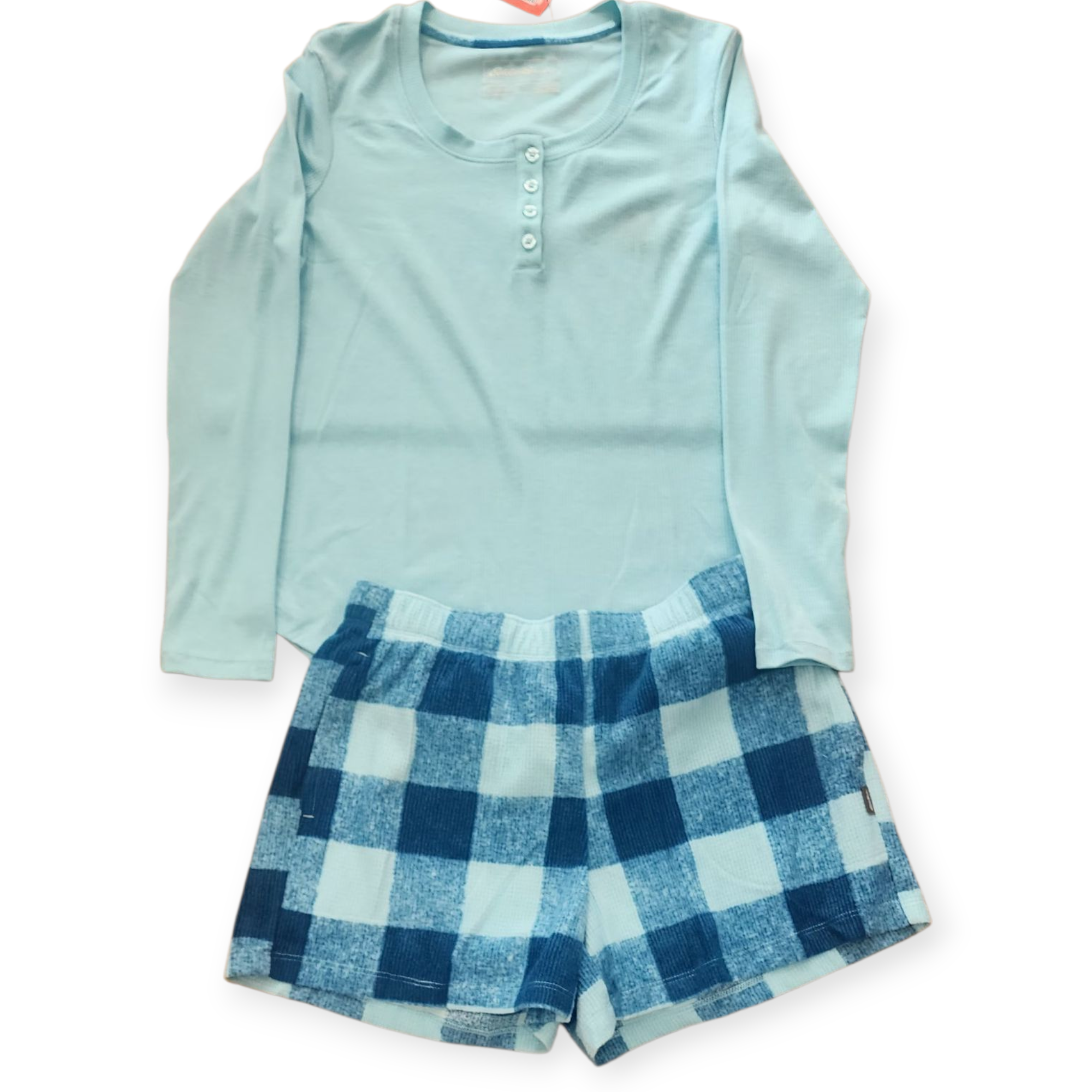 EDDIE BAUER WOMEN'S SKY BLUE PAJAMAS SET