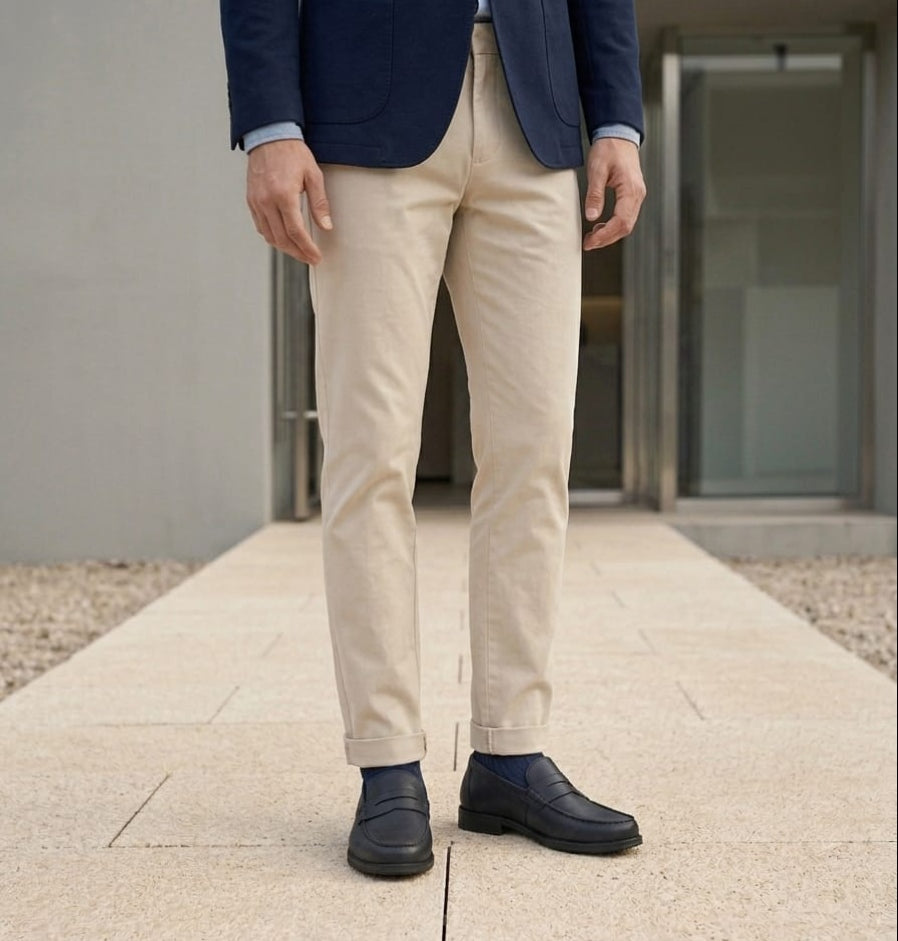 Massimo Dutti Loafers Men's Shoes 'Black'