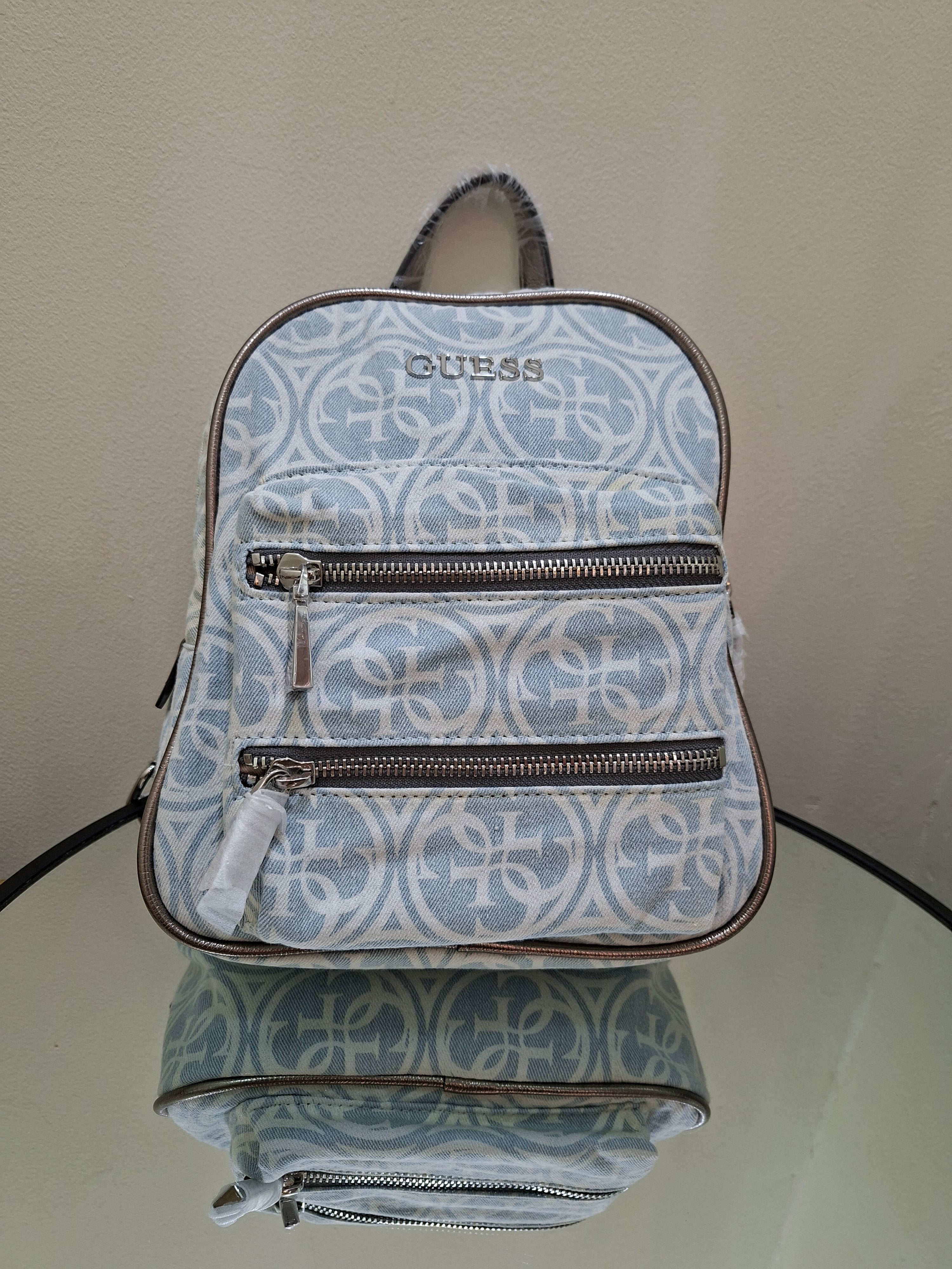 GUESS WOMENS CALEY HANDBAG - Denim style DH767432