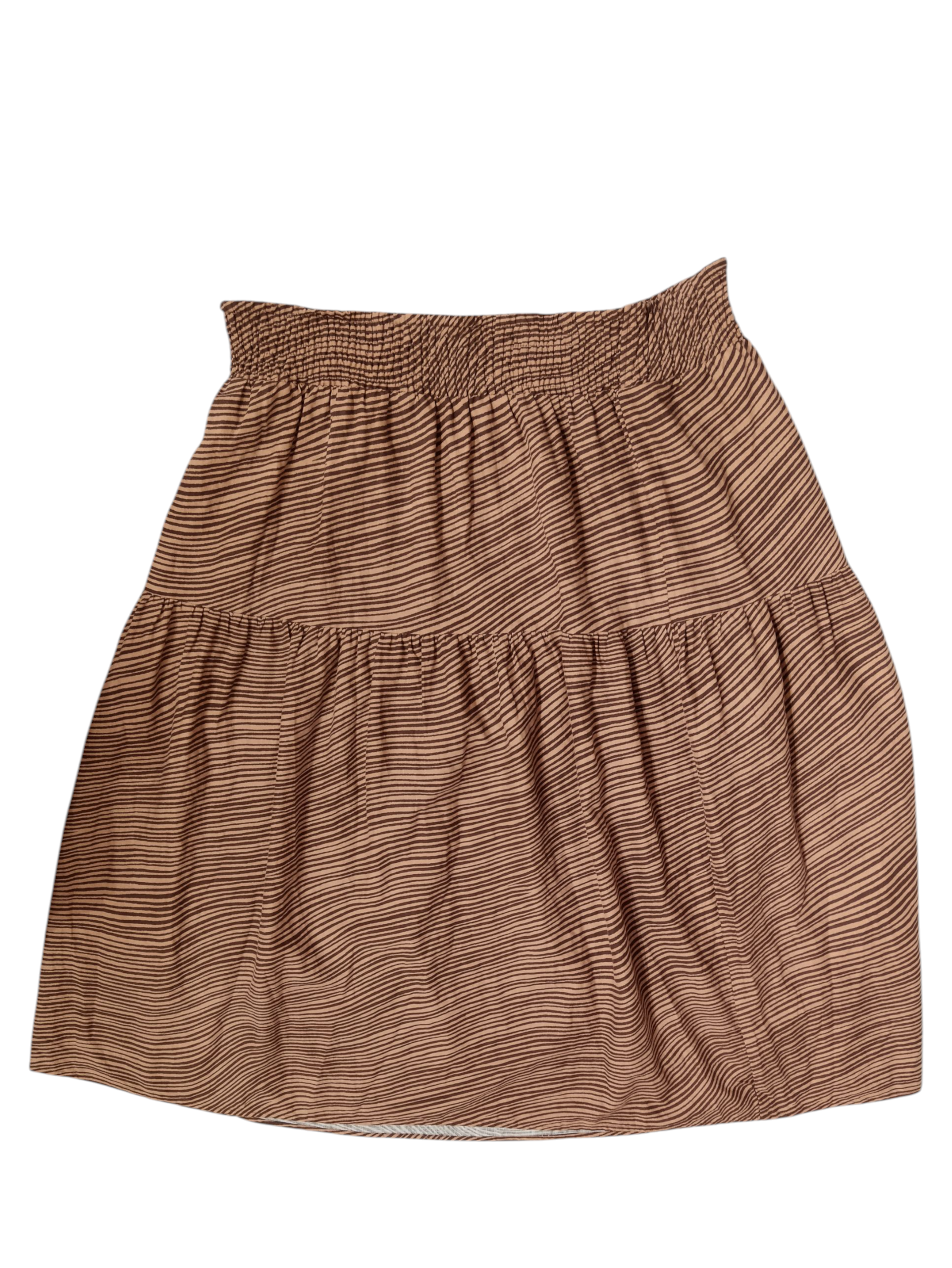 Piper CURVE Women's Skirt Brown
