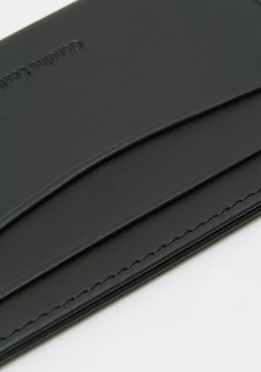 Duchini Black Genuine Leather Card Holder