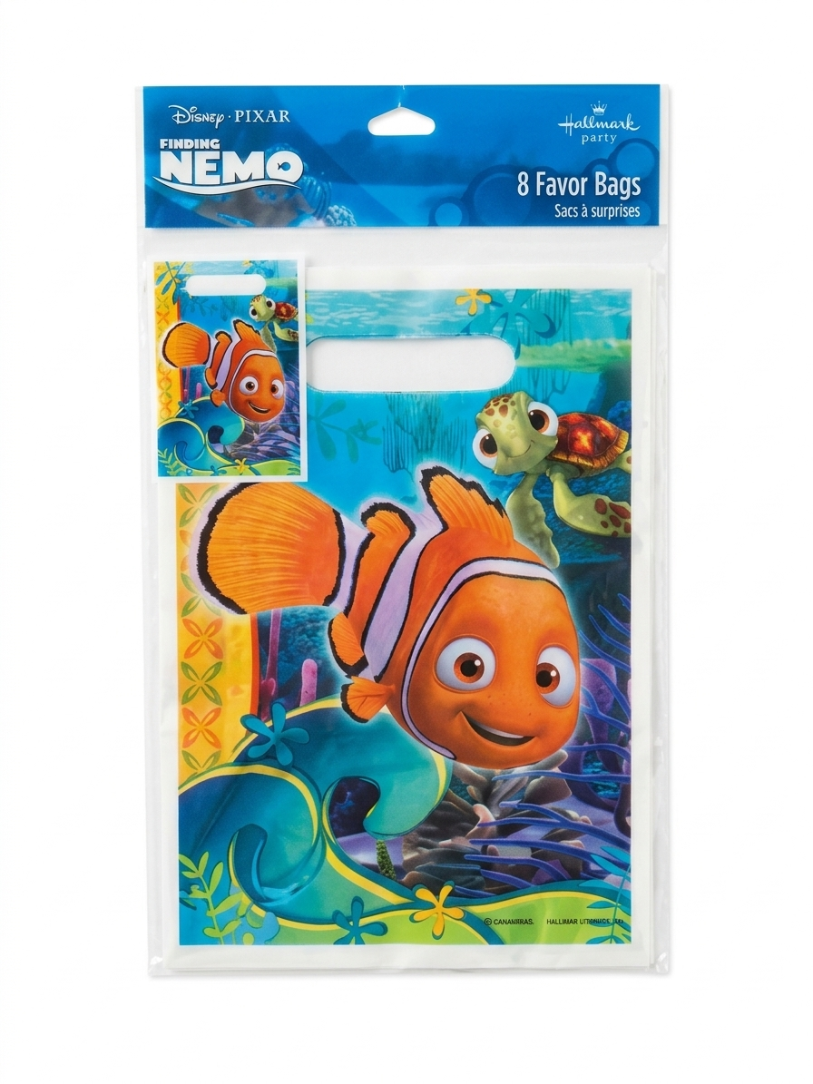 Disney/Pixar Finding Nemo Coral Reef Loot Bags 8 Pack
