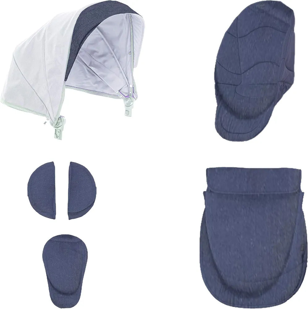 Chicco CH79169-09 Color Pack Urban Special Edition - Accessories Only, Denim