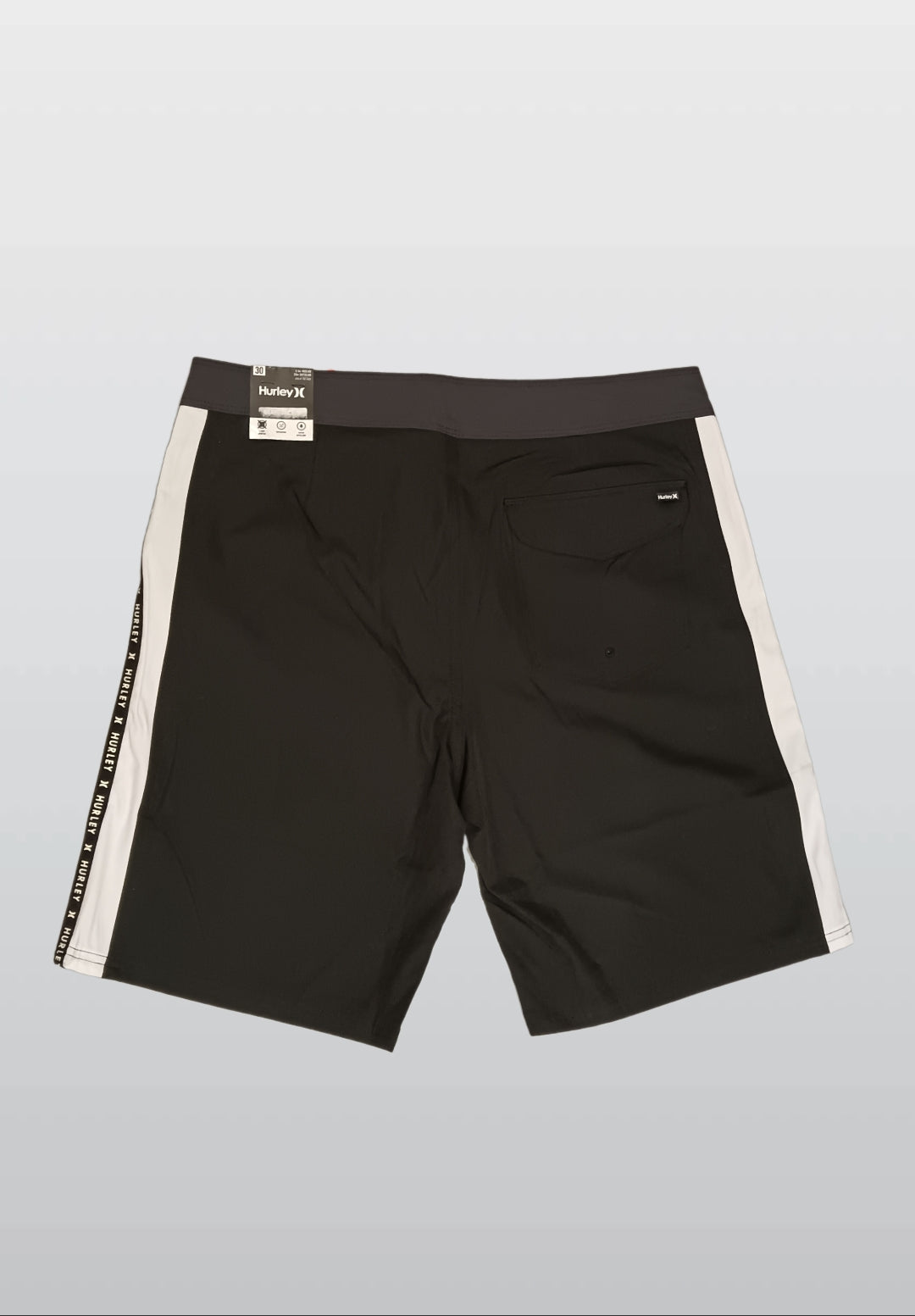 HURLEY BOARD SHORTS SWIMWEAR BLACK M14