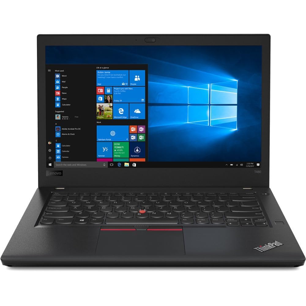 Lenovo T480s i7 8th 8ram 256gb "14Inch" thinkpad used