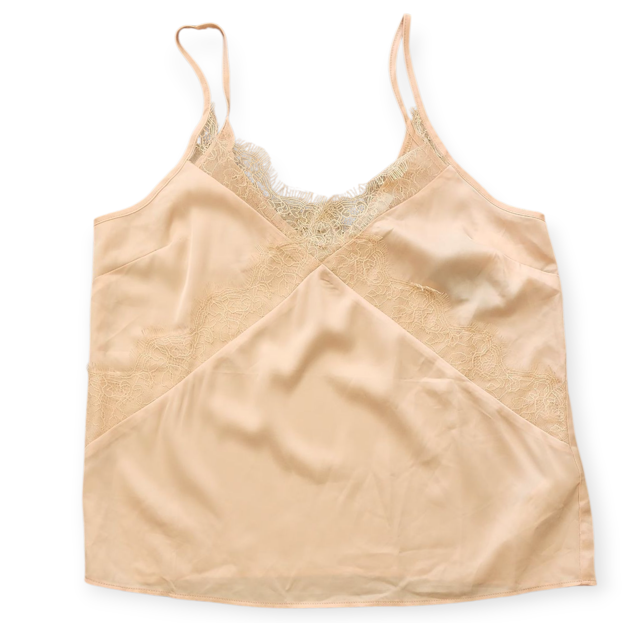 FOREVER 21 CONTEMPORARY WOMEN'S CREAM TOP