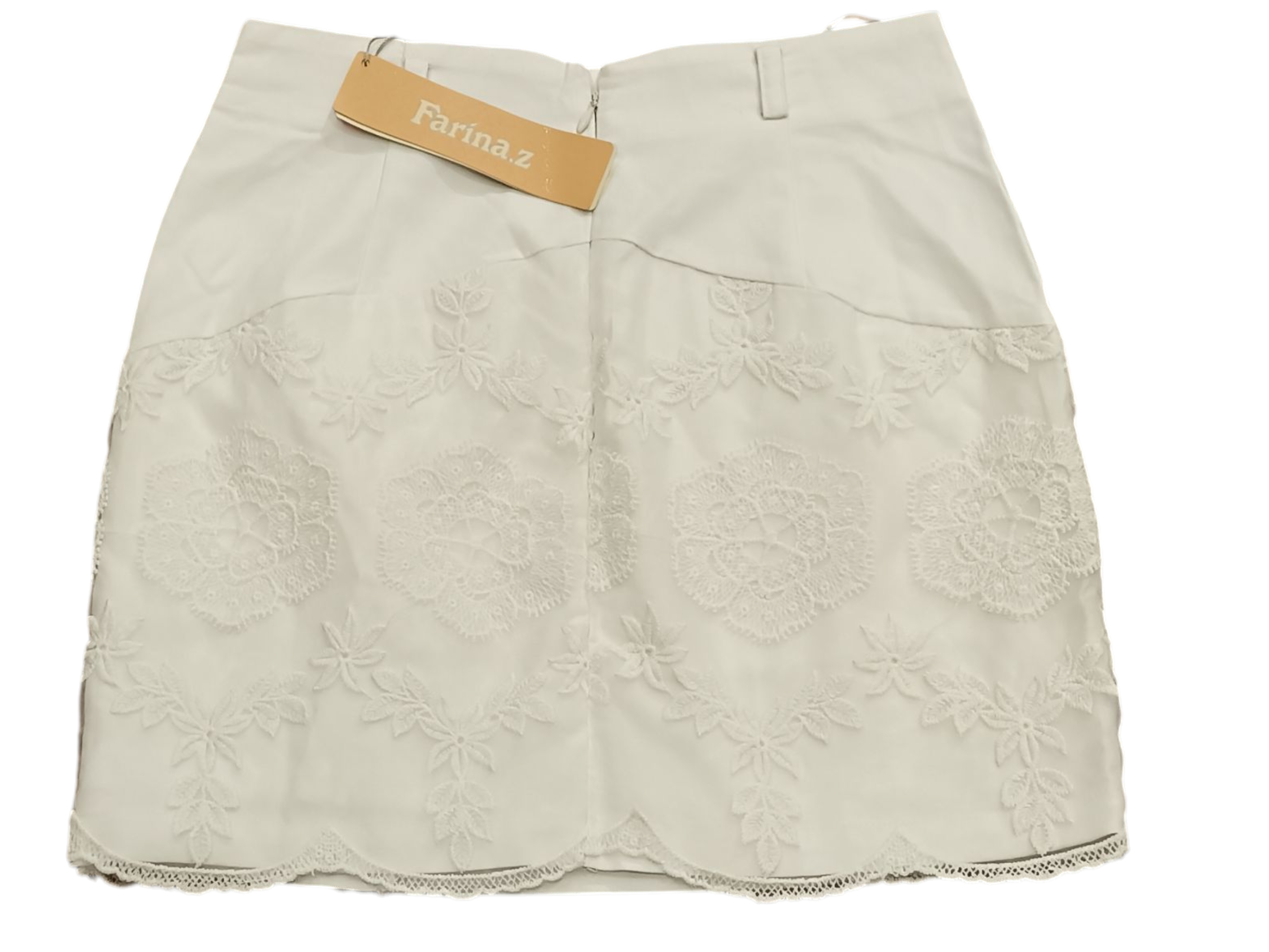 Farina.z Women's skirt in white