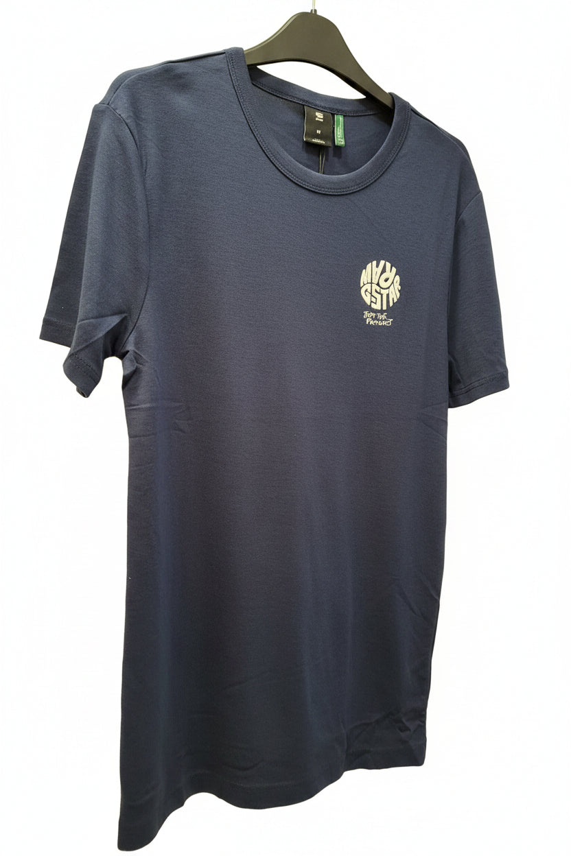 G-Star Raw Mens Graphic 7 slim R T - Sartho Blue D1187311416067