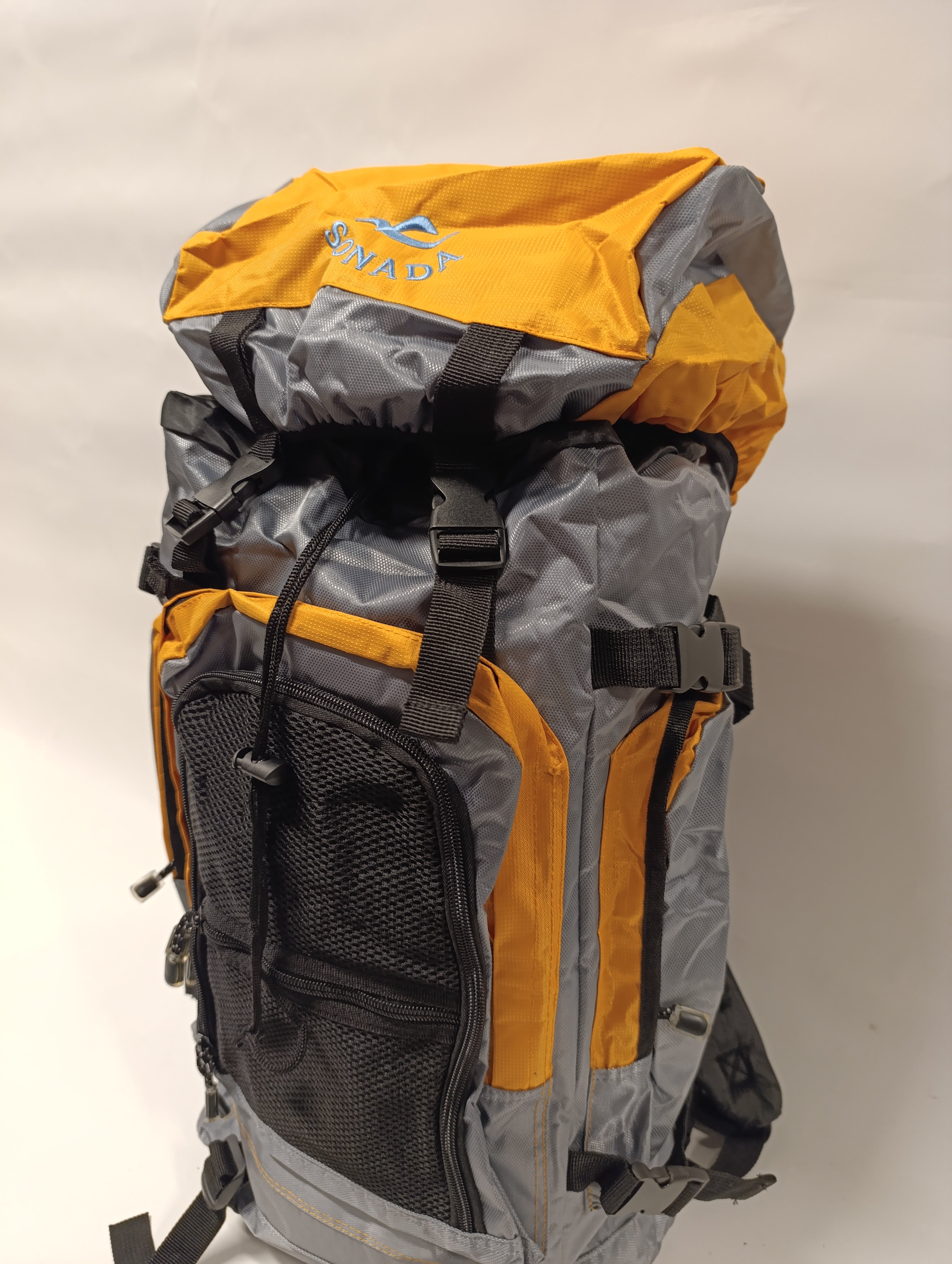Sonada camping bag flaying with you Colour D.Gray / Yellow