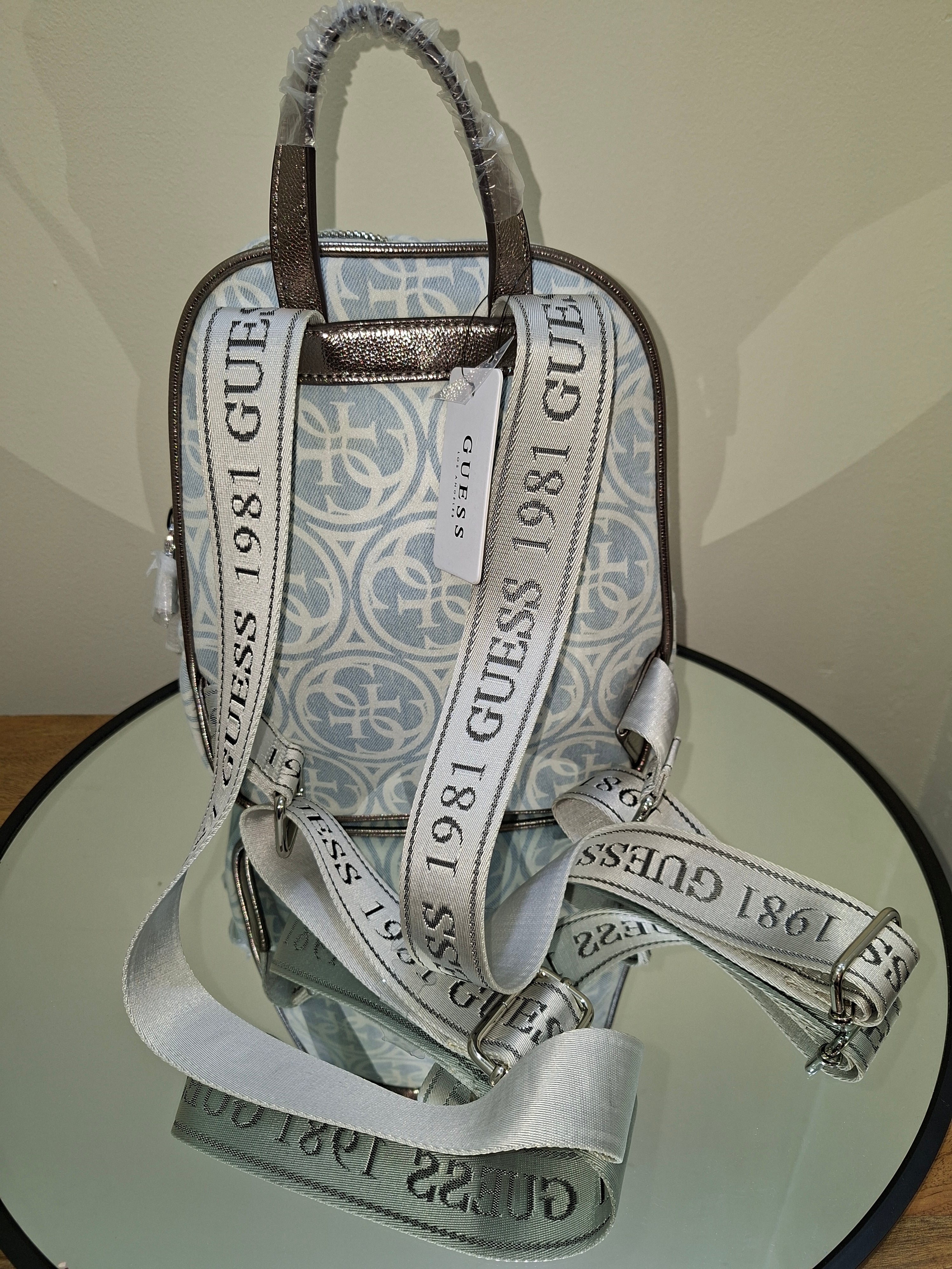 GUESS WOMENS CALEY HANDBAG - Denim style DH767432