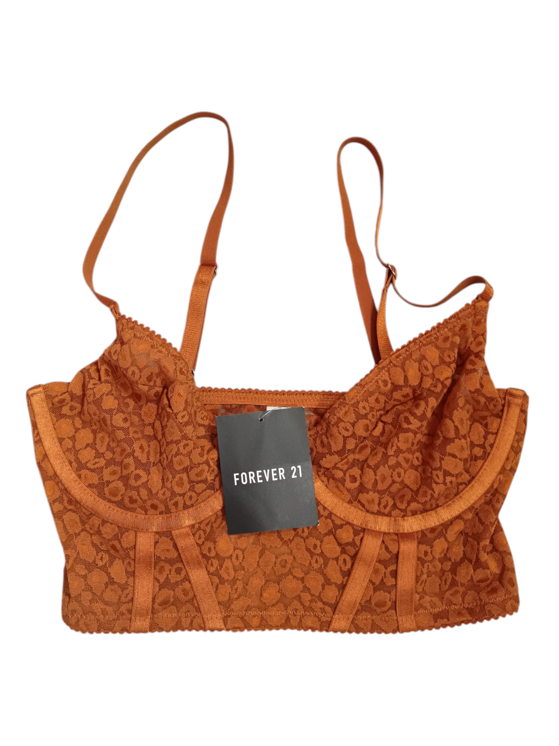 FOREVER21 Women's bra brown
