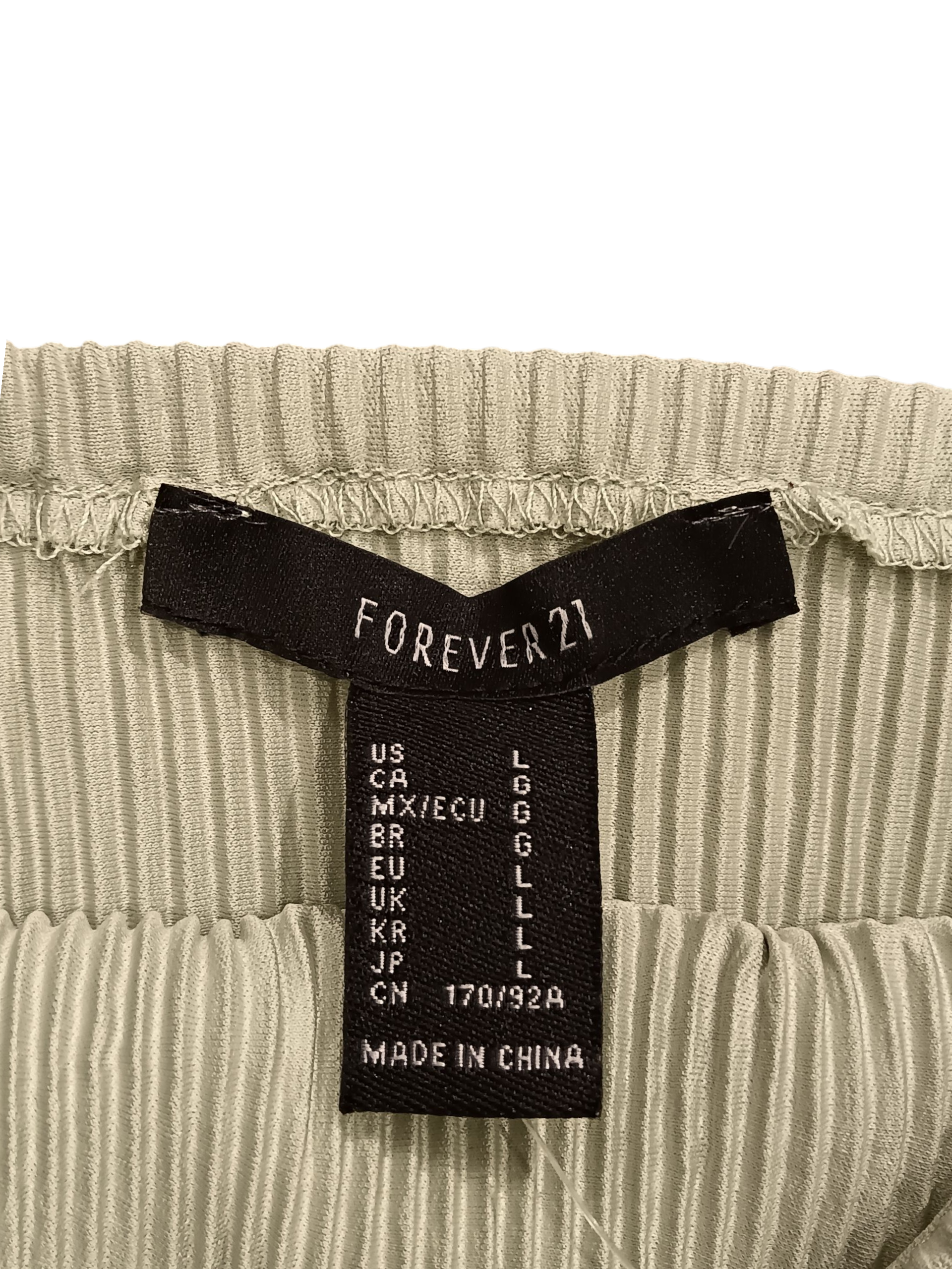 FOREVER21 Women's skirt Green