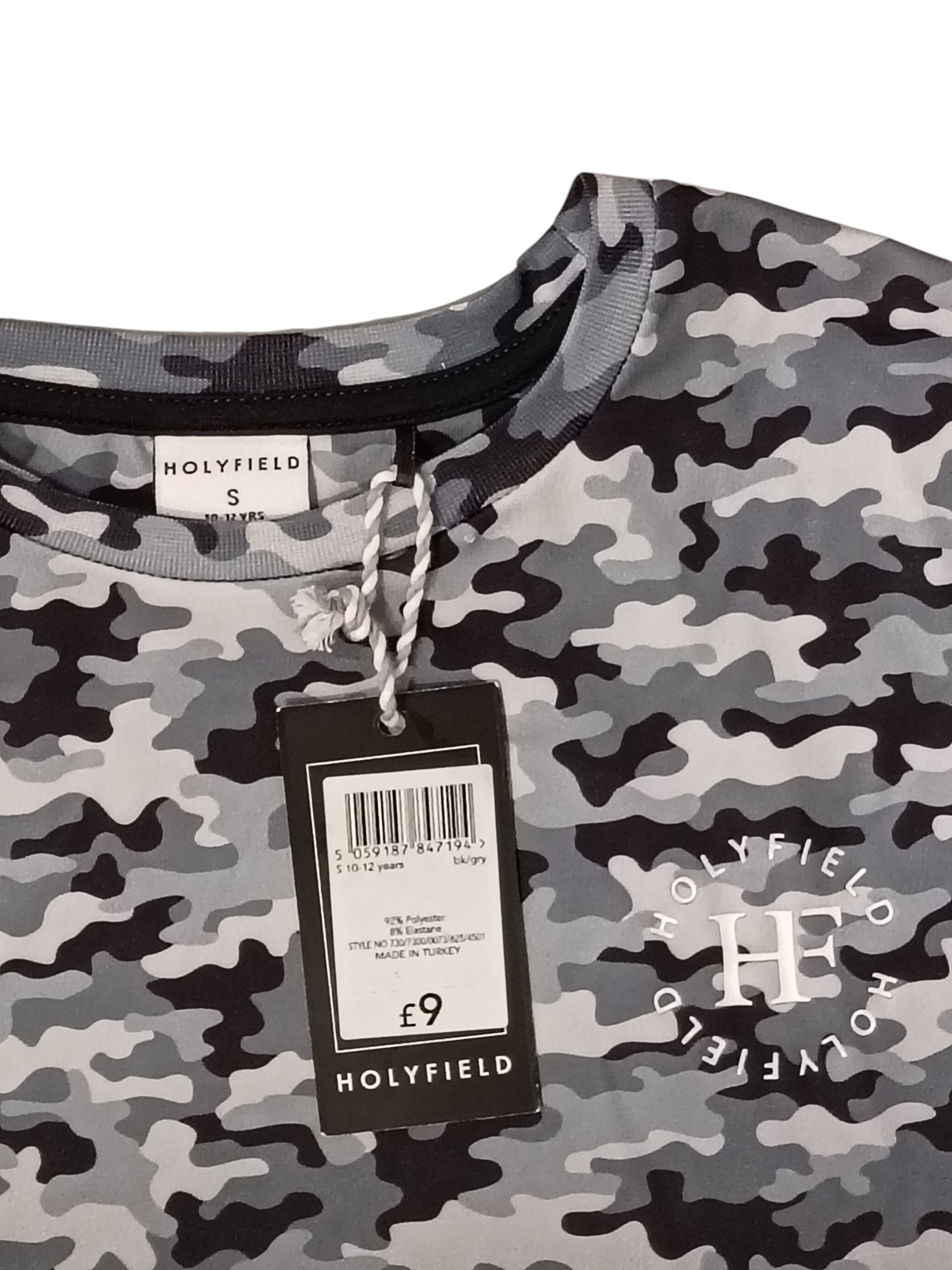 HILYFIELD Half sleeve t-shirt Cameo print