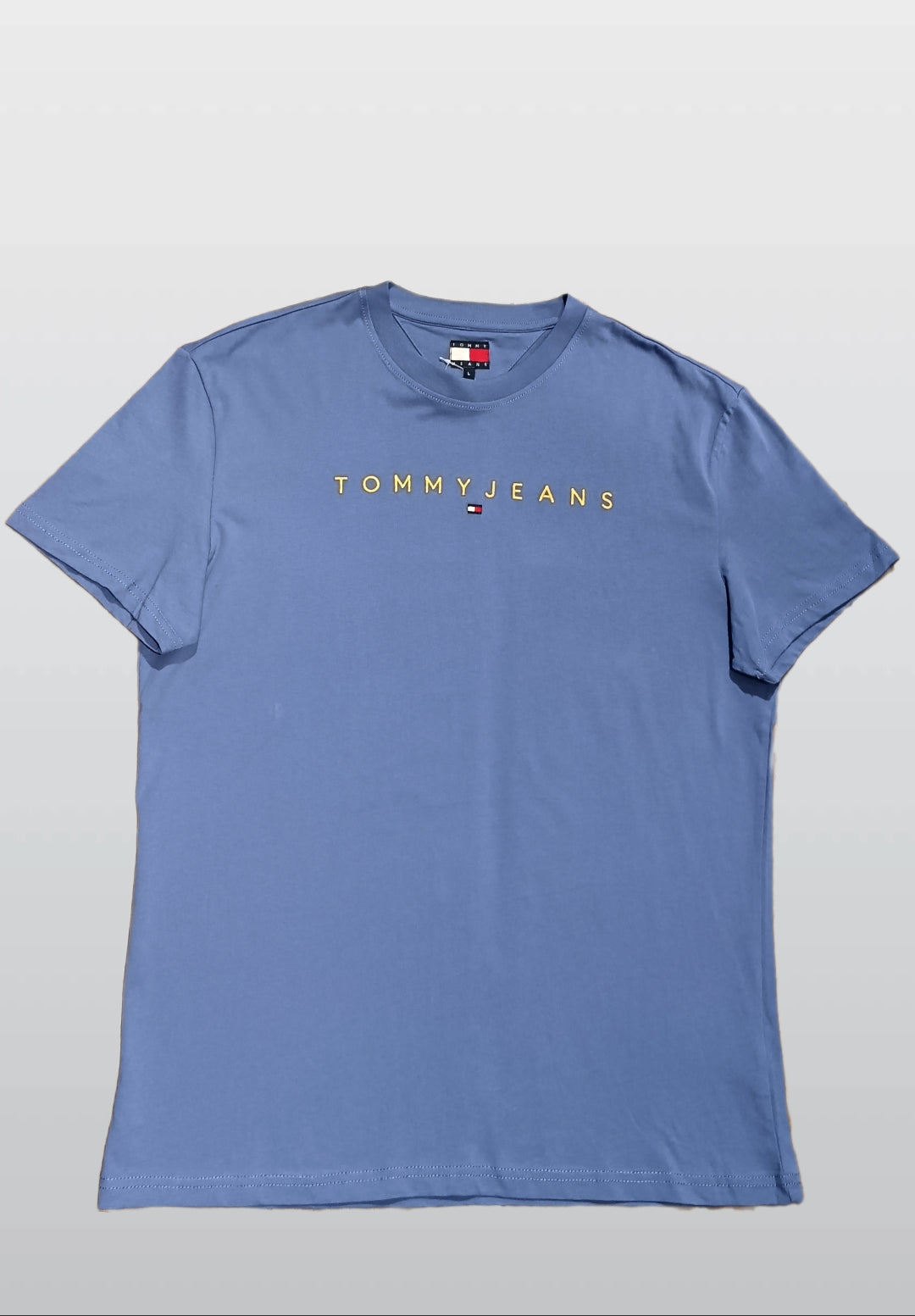 Tommy Jeans Men’s Light Purple Cotton T-Shirt