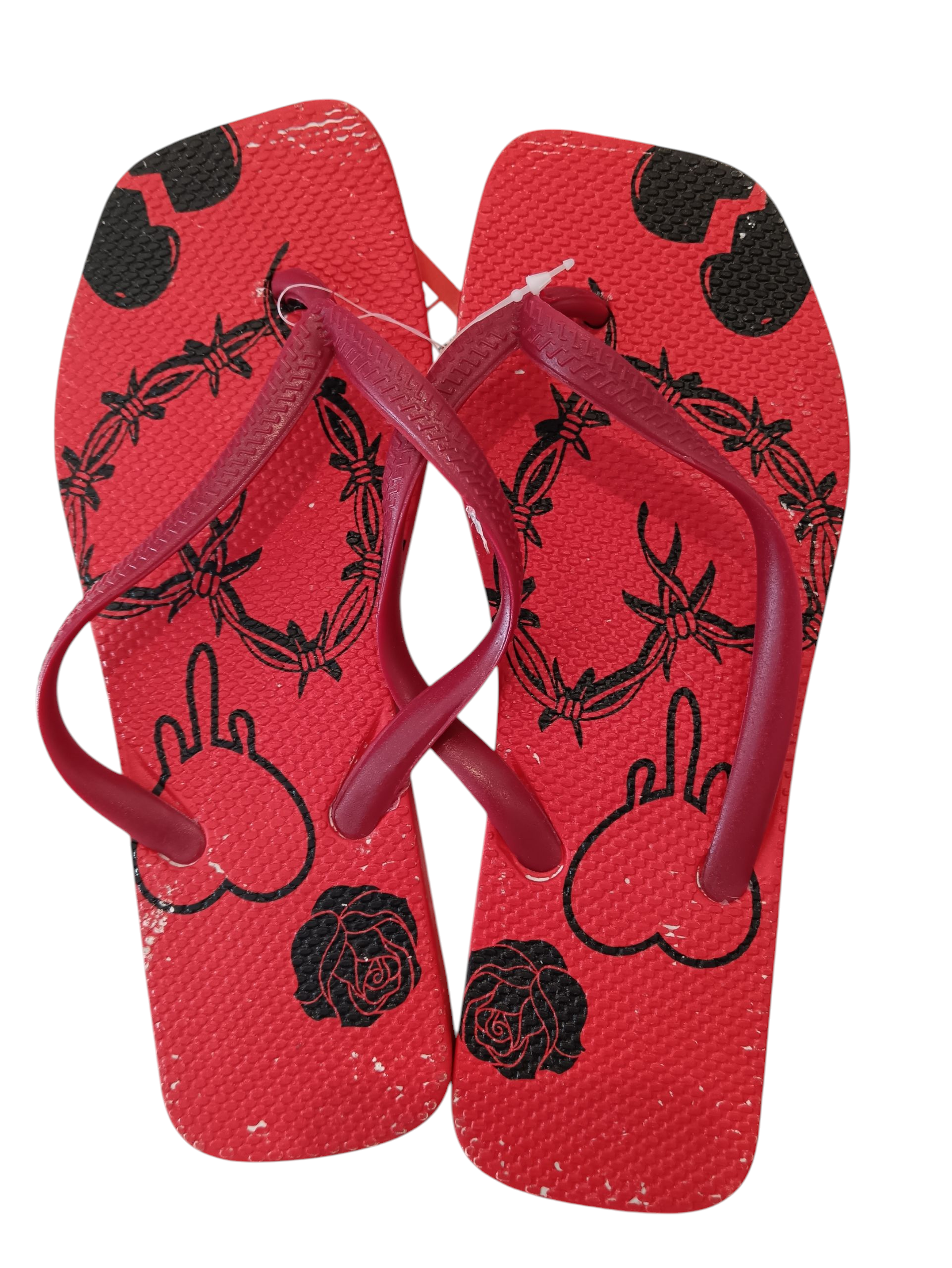 Womens RED Slippers