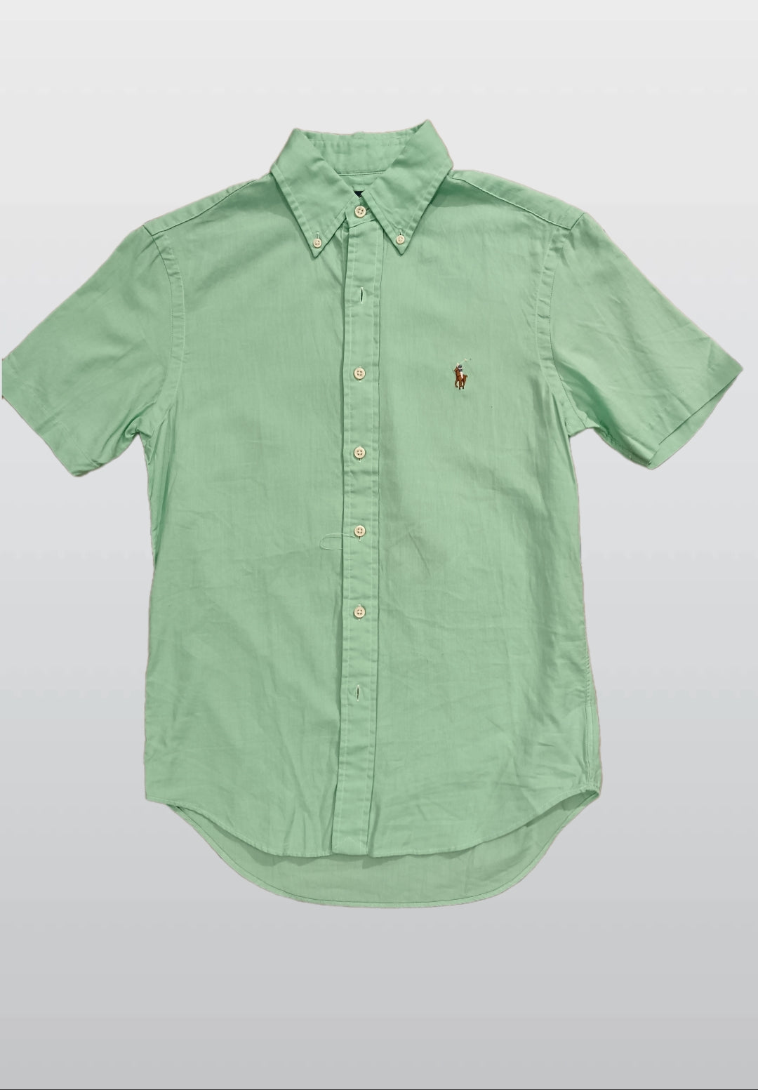 RALPH LAUREN CLASSIC FIT CHAMBRAY OXFORD women's shirt