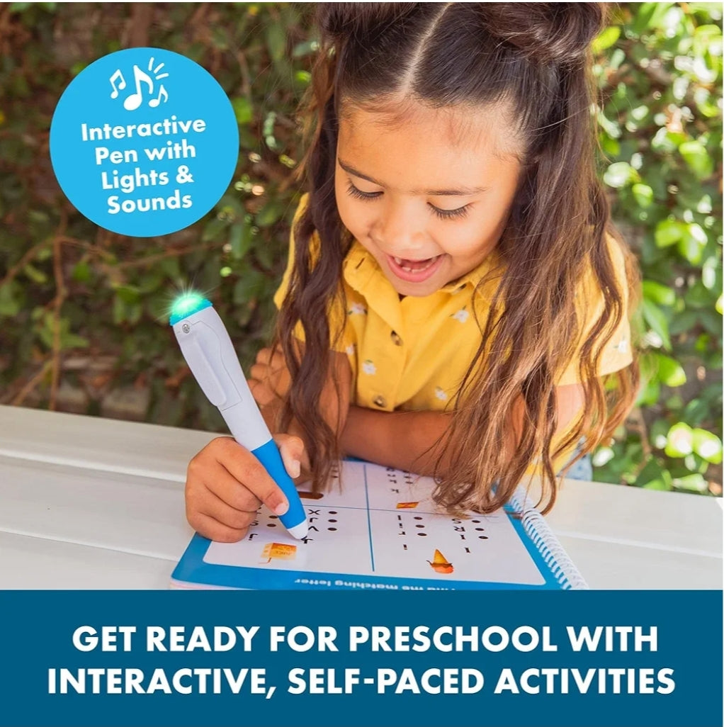 Educational Insights Hot Dots Let's Learn Pre-K Reading - Learn to Read Preschool Workbook, Ages 3+
