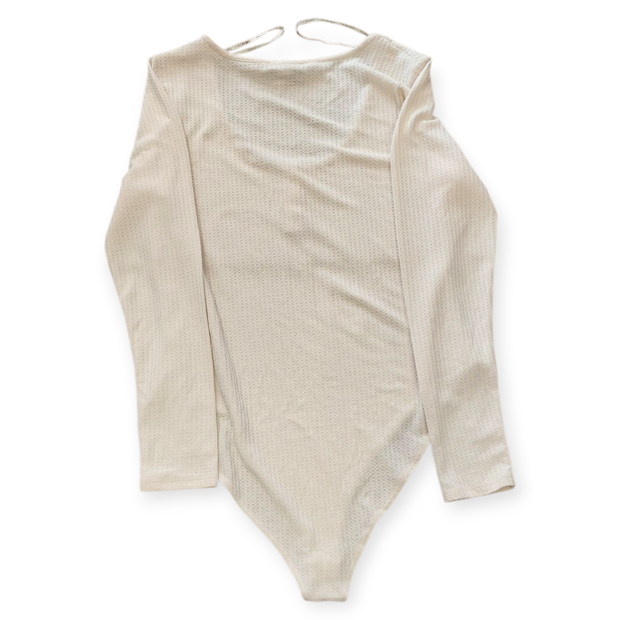 FOREVER 21+ CREAM WOMEN'S BODYSUIT