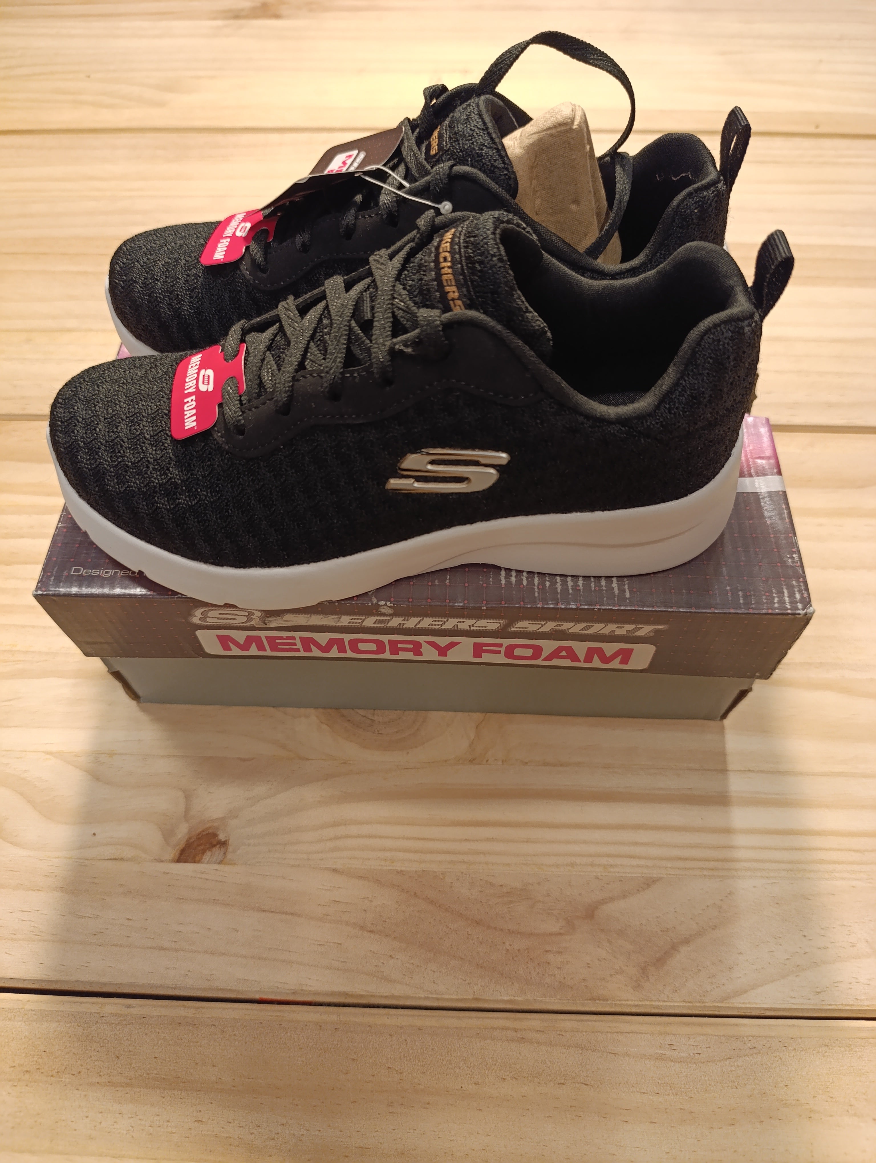 Skechers Sports memory foam For Women's 66666264 Color Black -White