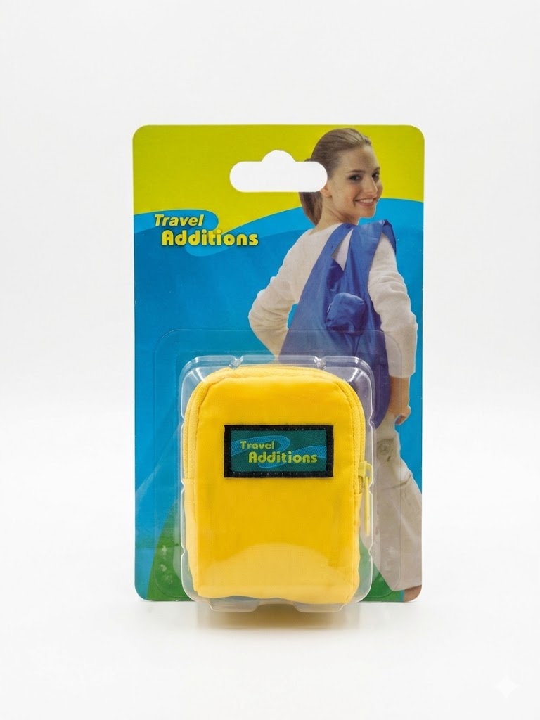 Travel Blue Additions Mini Shopping Bag - 'Yellow'