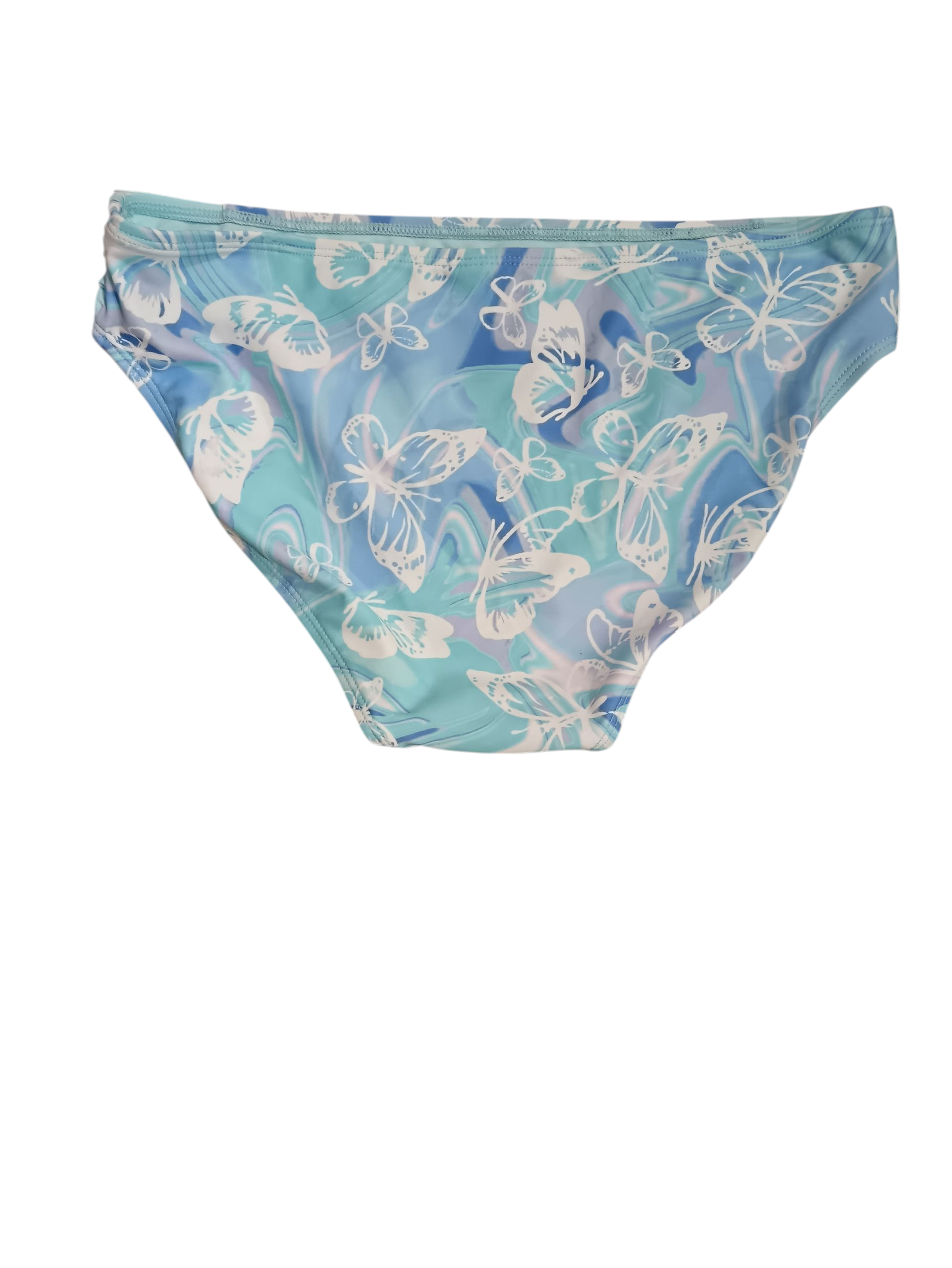 Breakig waves Women's swimwear cyan
