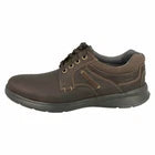 Clarks Cotrell Walk Men’s Oxford Flats – Brown dark Leather Casual Dress Shoes with Cushion Comfort