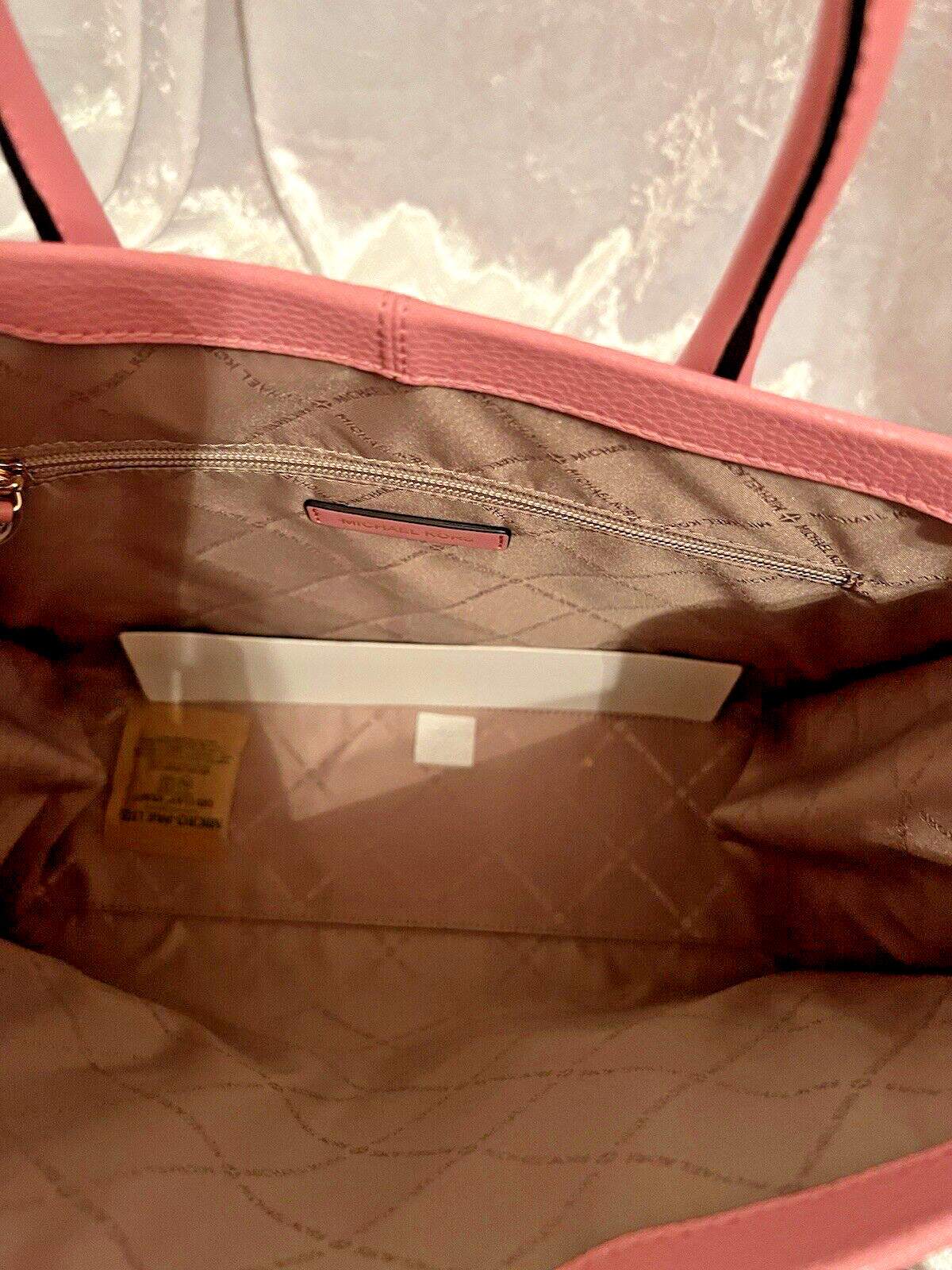 Nwt Michael Kors Mirella Medium Pebbled Leather Tote Bag