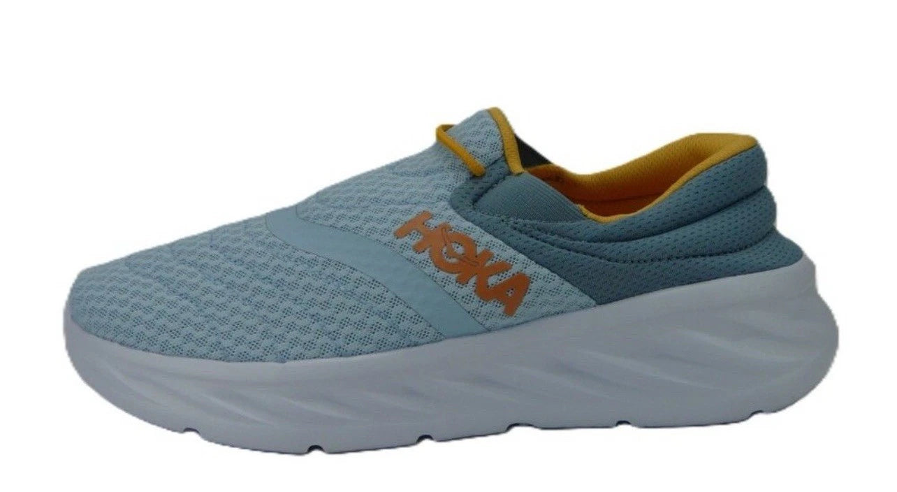 HOKA One One ORA Recovery Shoes Summer Song/Amber Yellow, ( WITHOUT BOX )