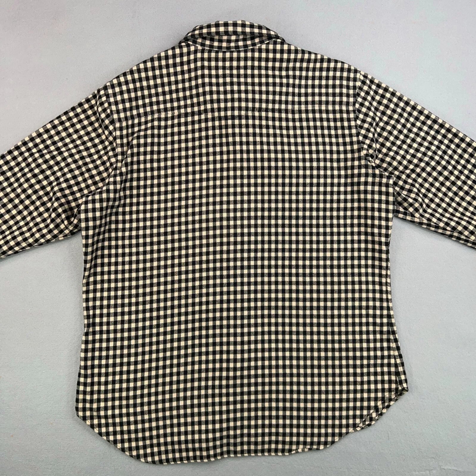 Polo by Ralph Lauren G. I. Shirt Mens (LT) Check Pockets Long no Sleeve Cotton