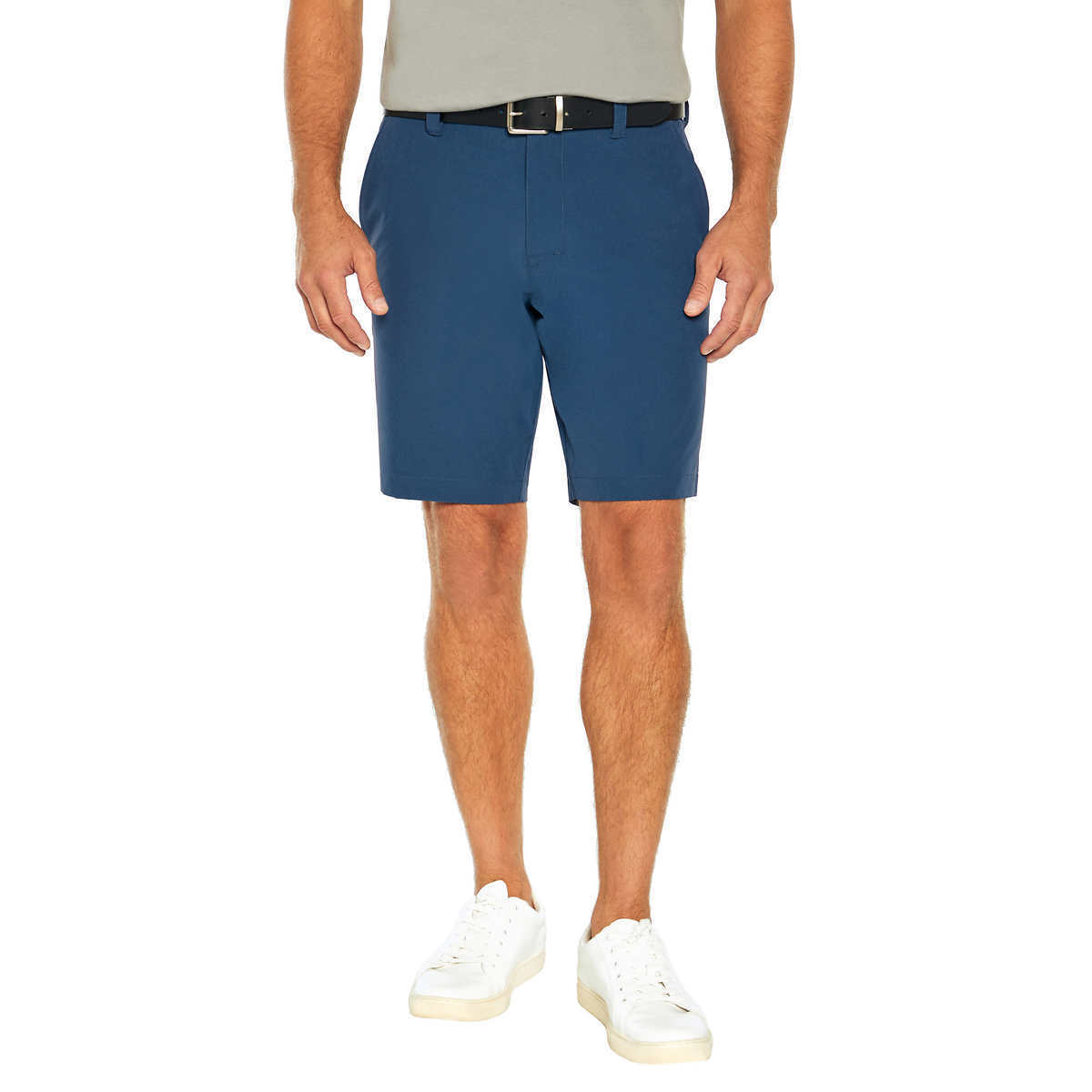 Size: XL - Sierra Design Men’s Short Sleeve Woven Shirt (Navy, X-Large) DU