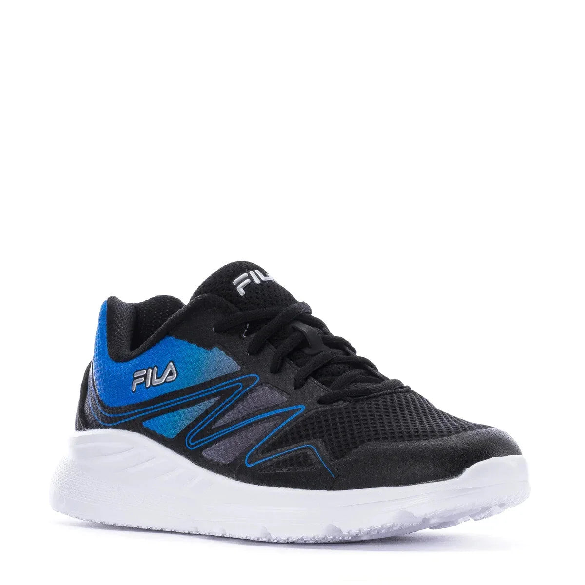 FILA MEMORY PANORAMA LOW LACE RUNNING SNEAKER MEN SHOES BLACK/BLUE